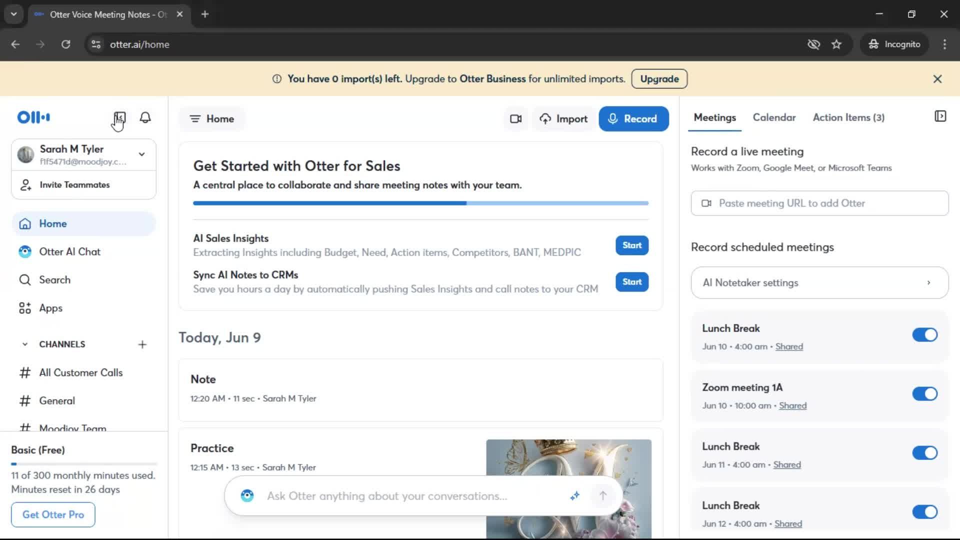 General browsing screenshot