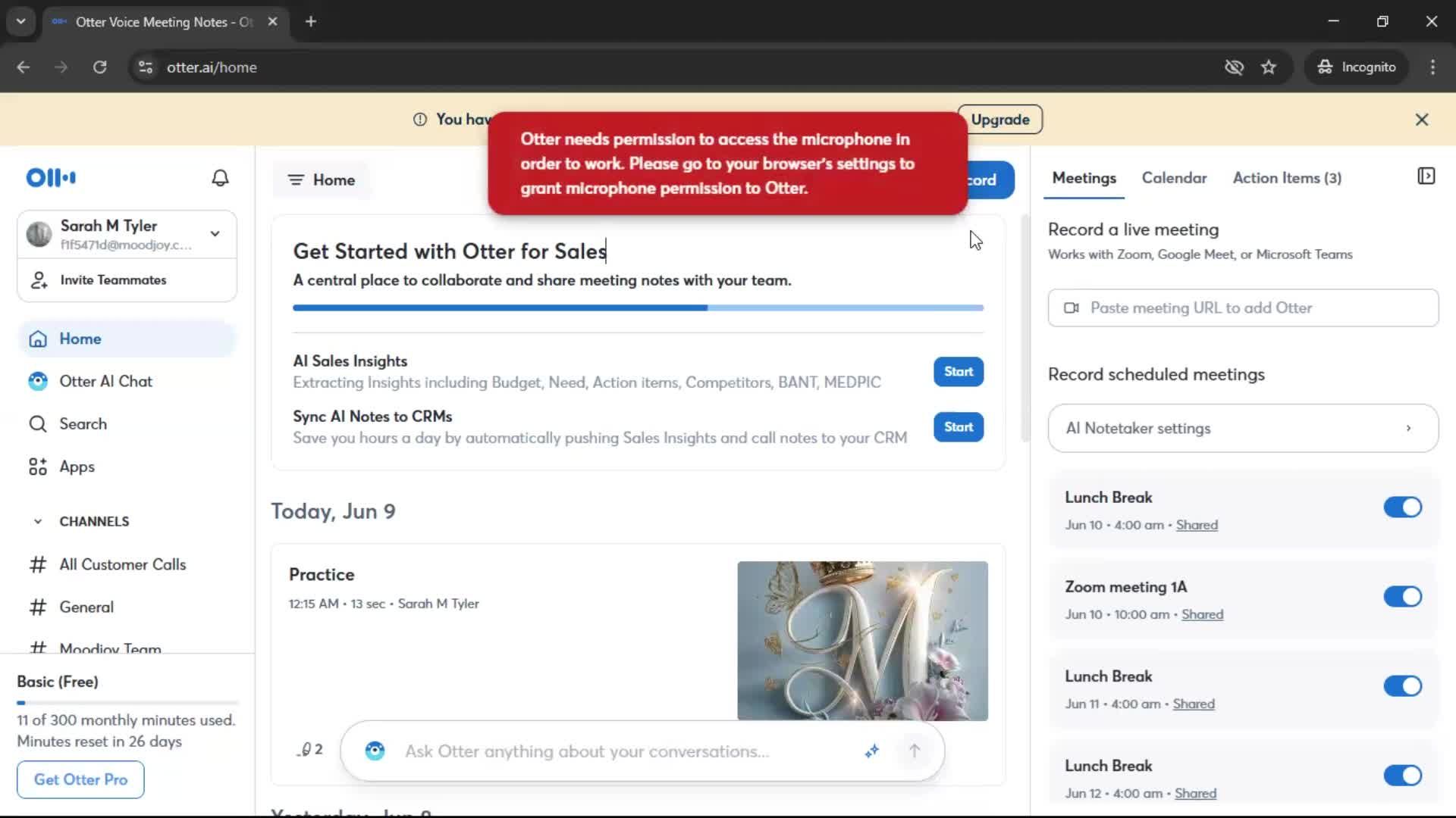 General browsing screenshot