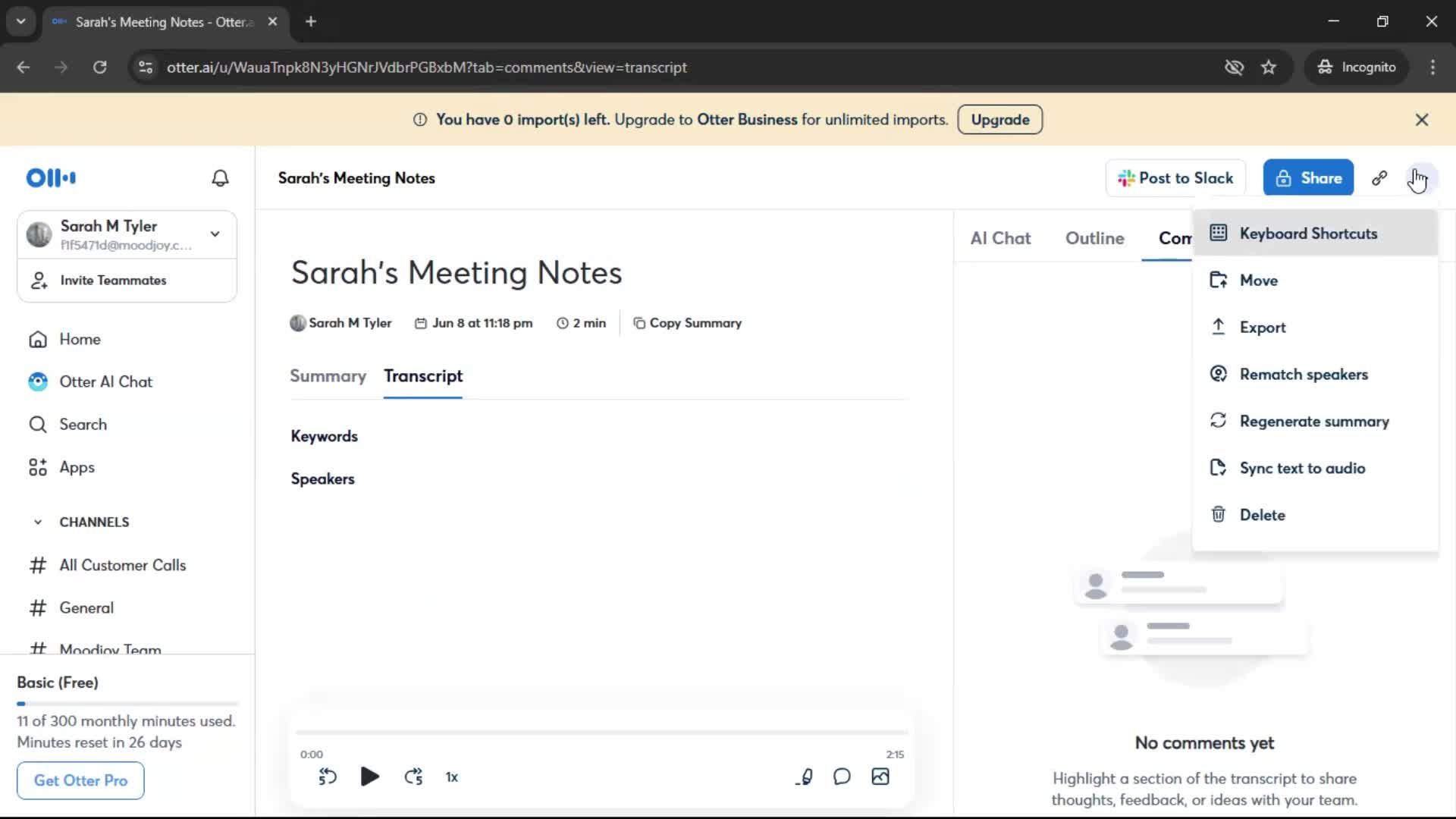 General browsing screenshot