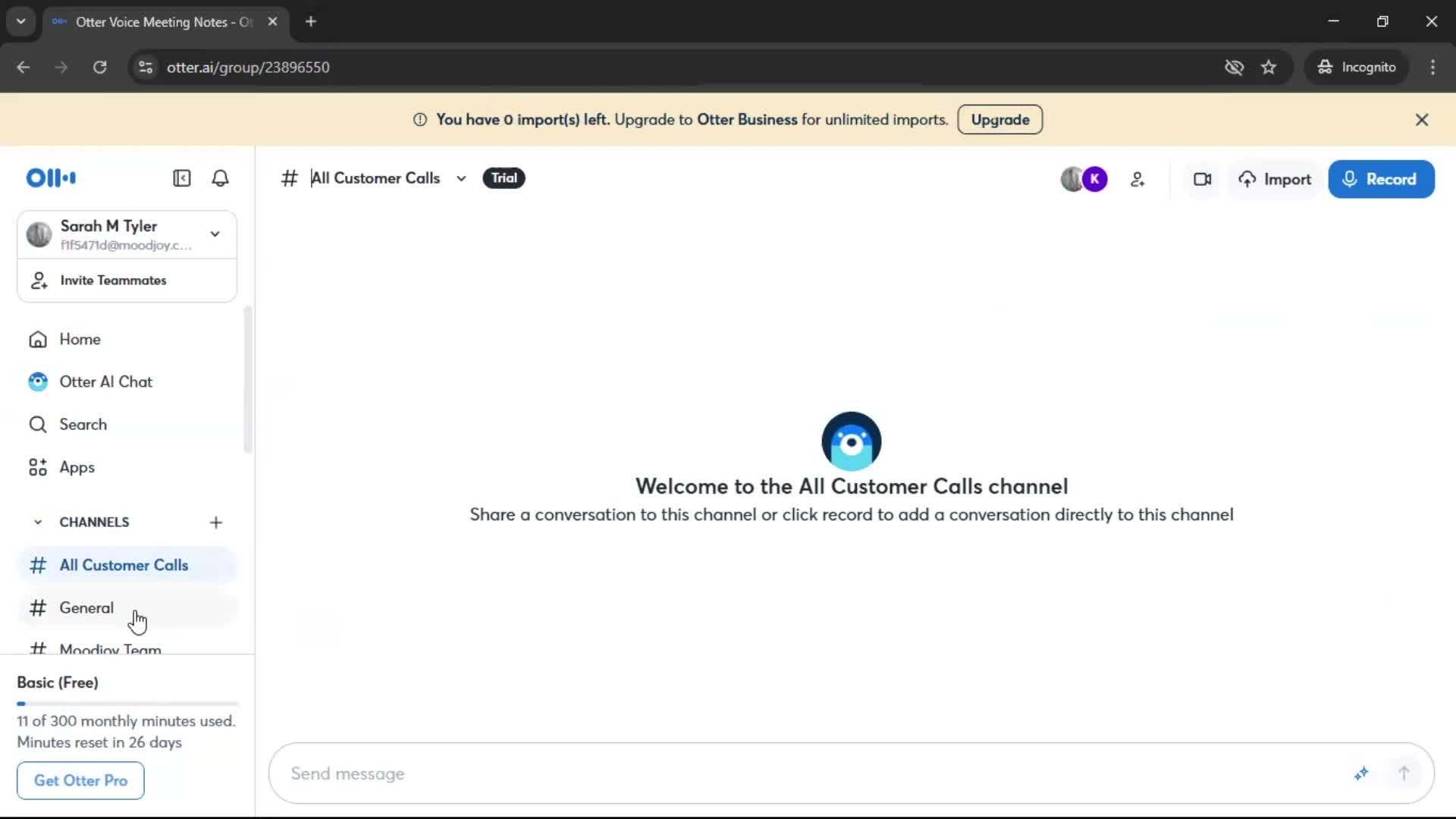 General browsing screenshot