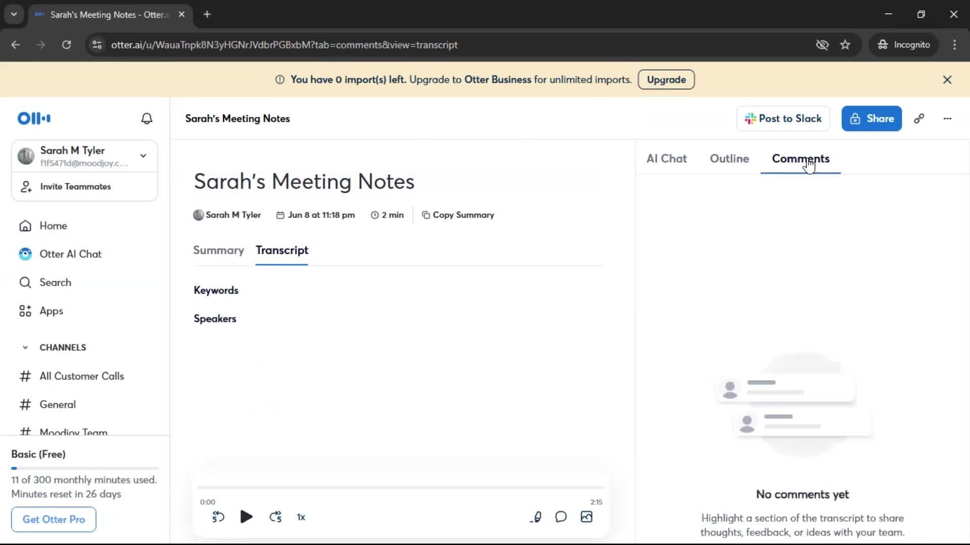 General browsing screenshot