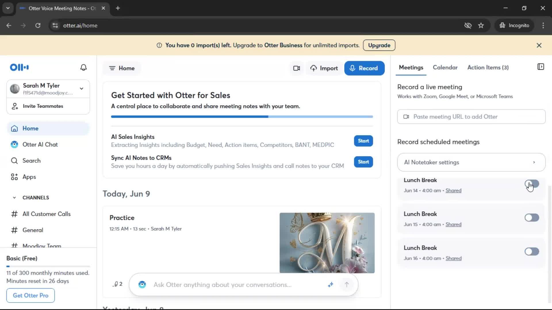 General browsing screenshot