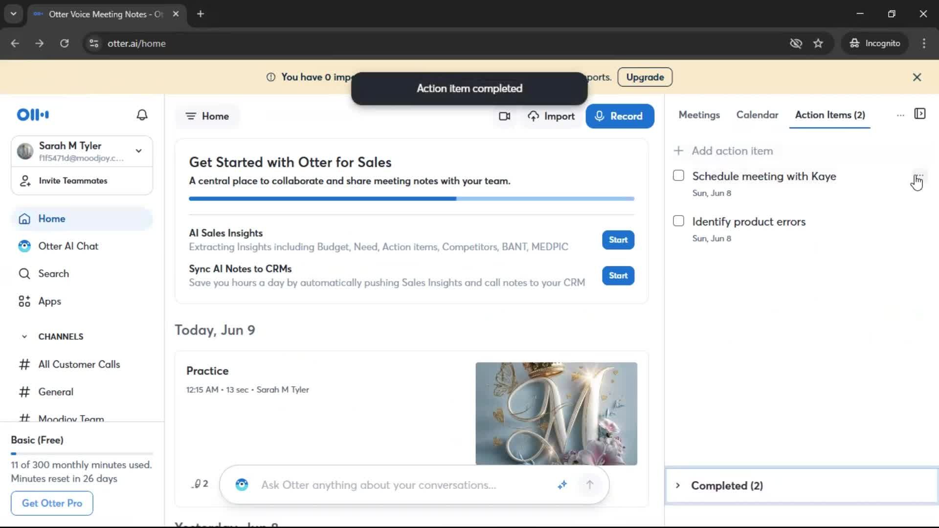 General browsing screenshot