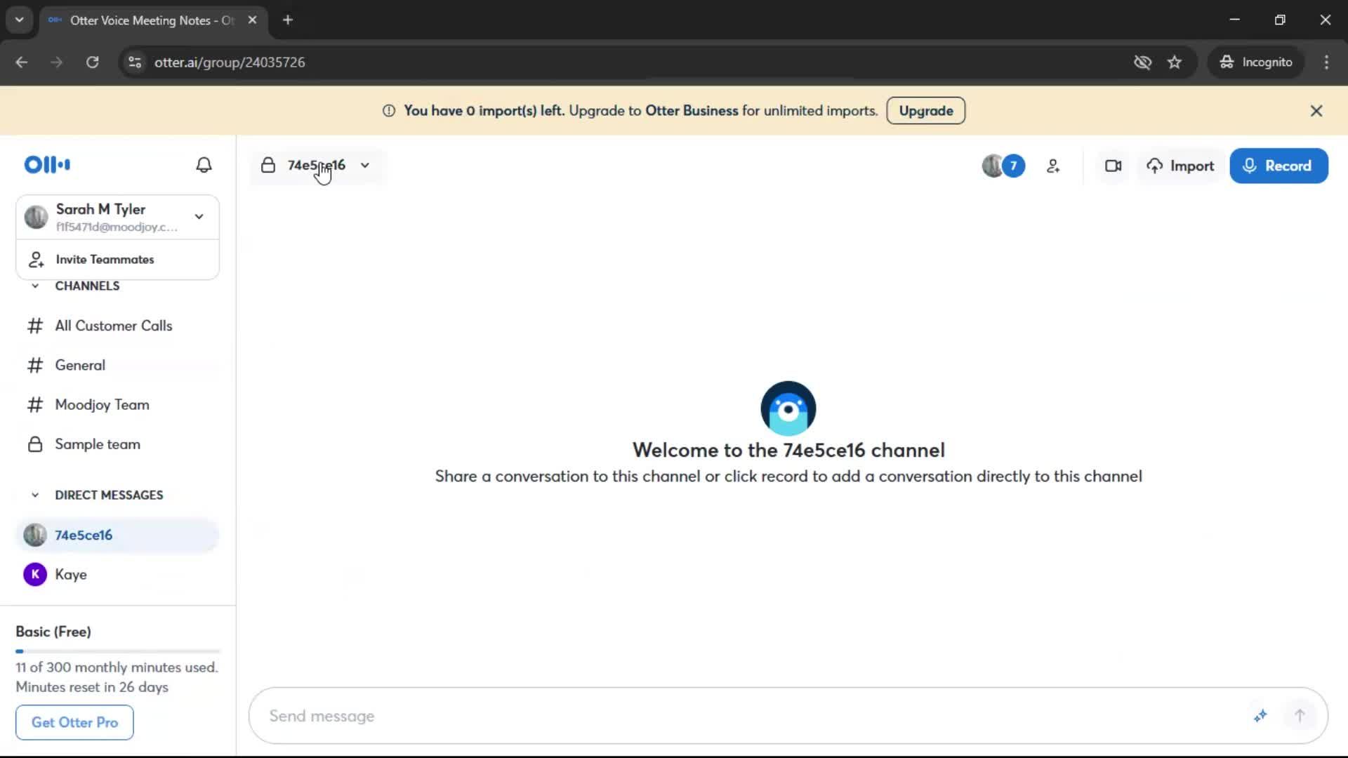 General browsing screenshot
