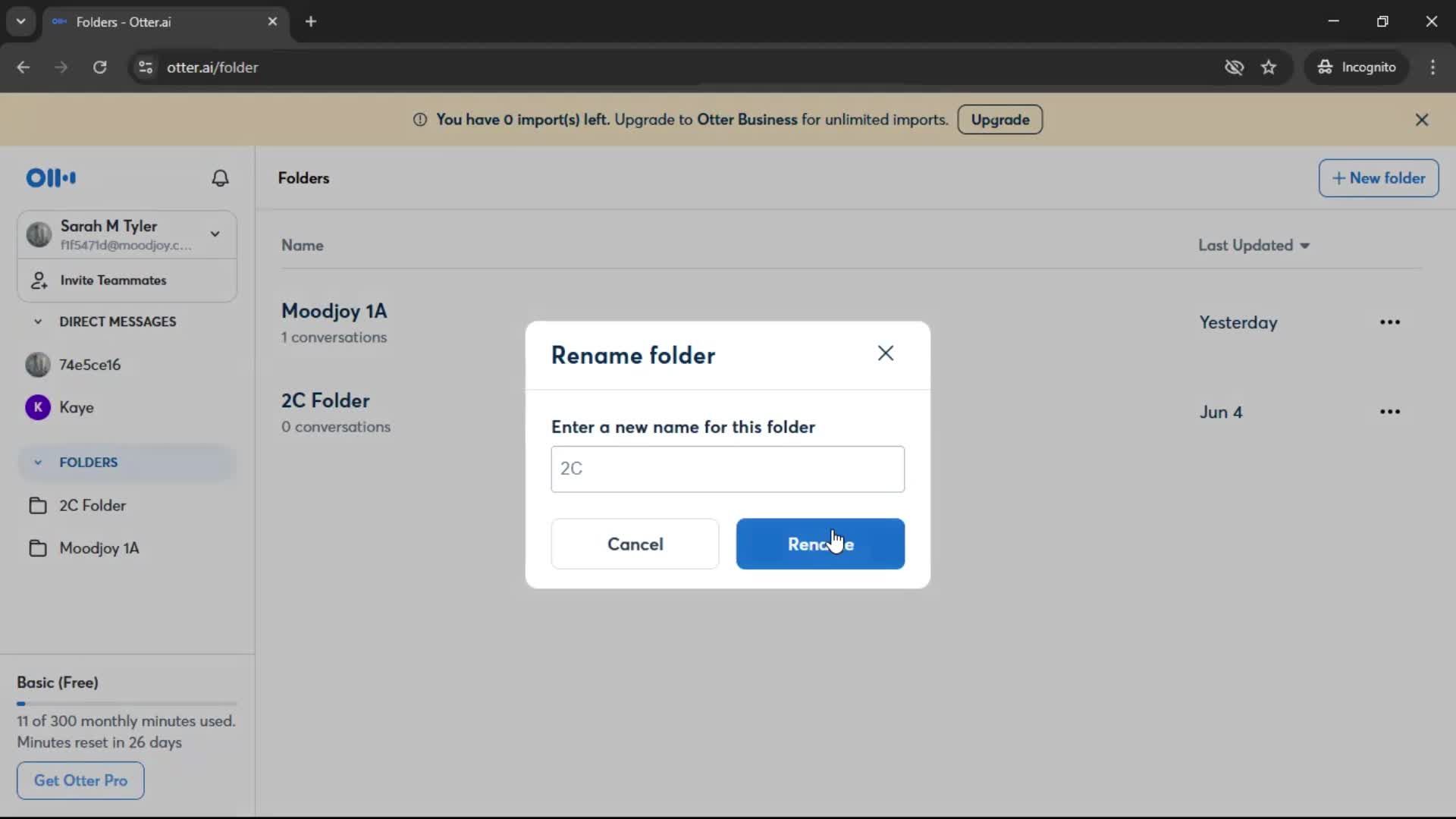 General browsing screenshot