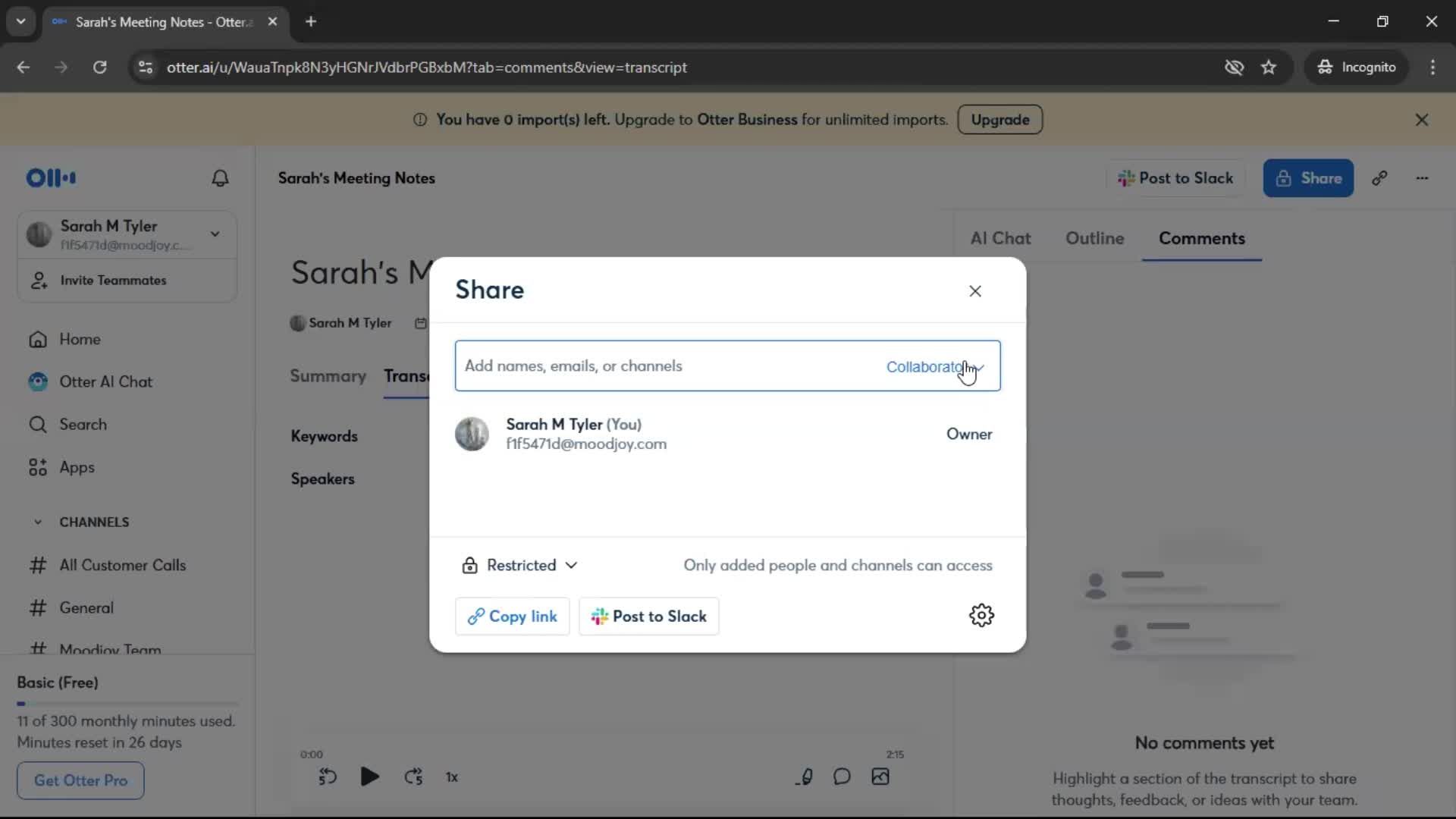 General browsing screenshot
