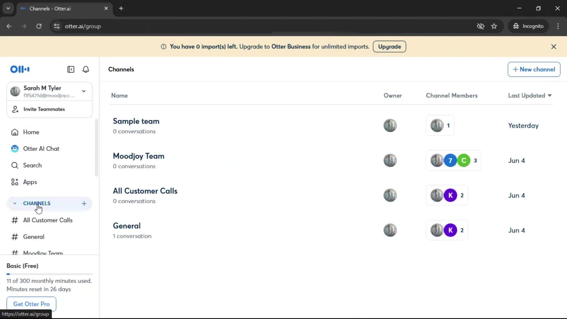 General browsing screenshot