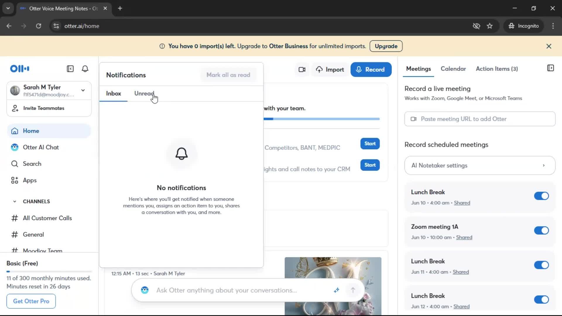 General browsing screenshot