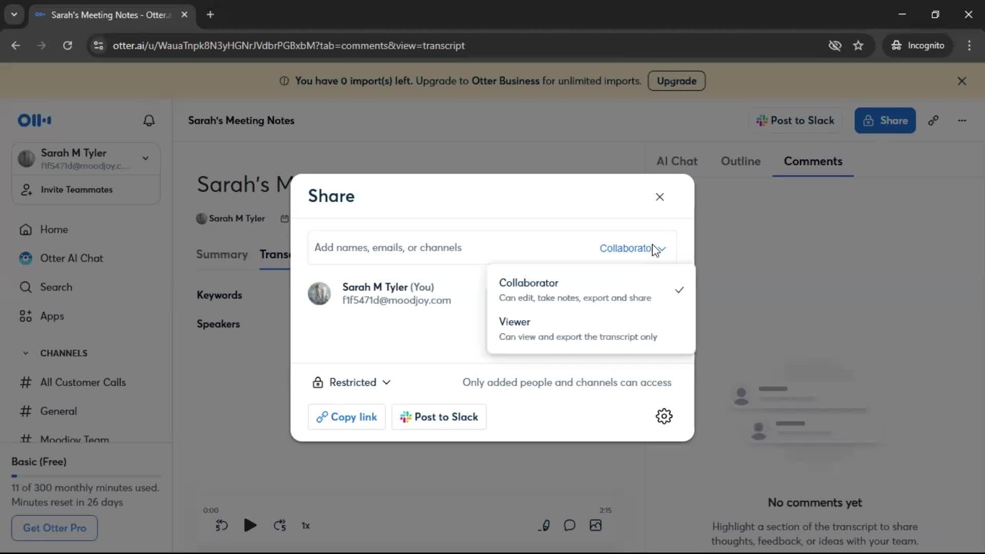 General browsing screenshot