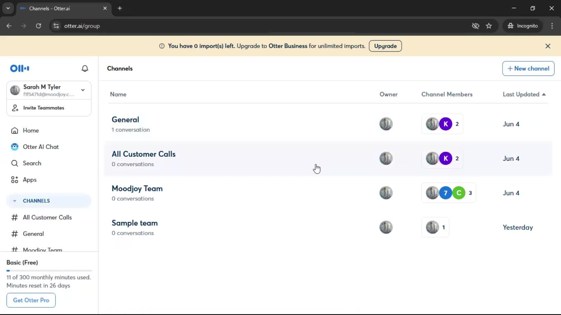 General browsing screenshot