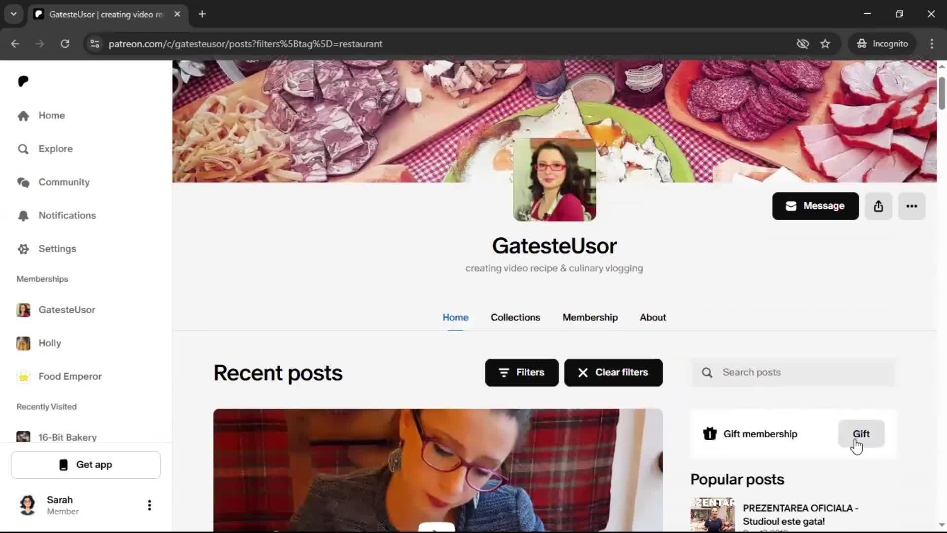 General browsing screenshot