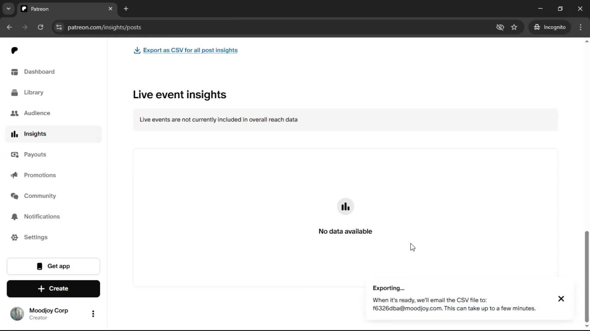 General browsing screenshot