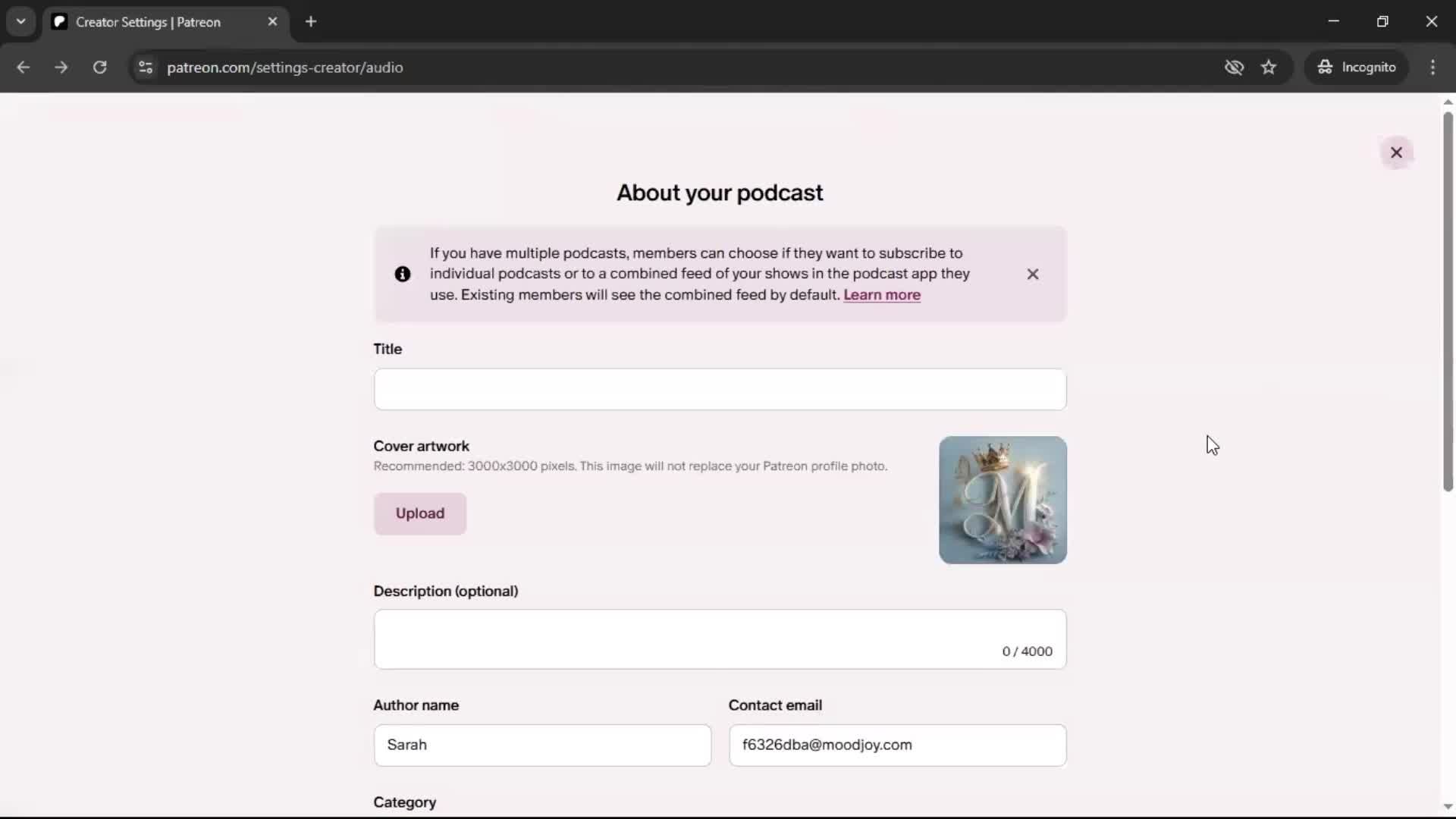 General browsing screenshot