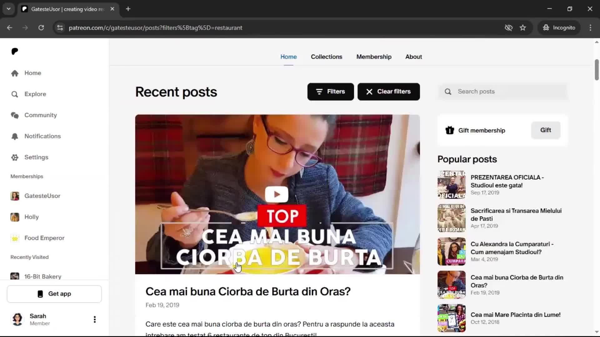 General browsing on Patreon video thumbnail