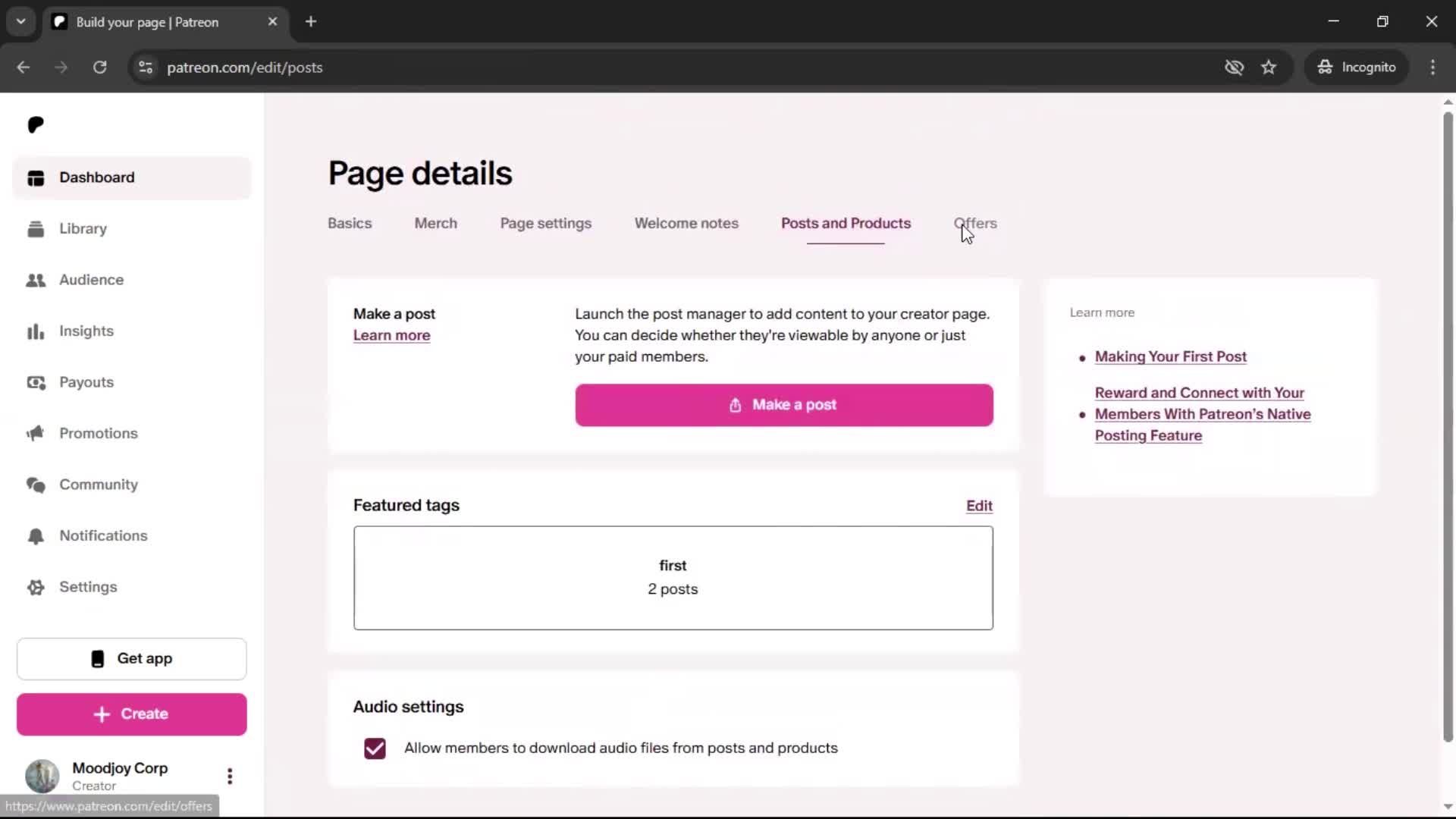 General browsing screenshot