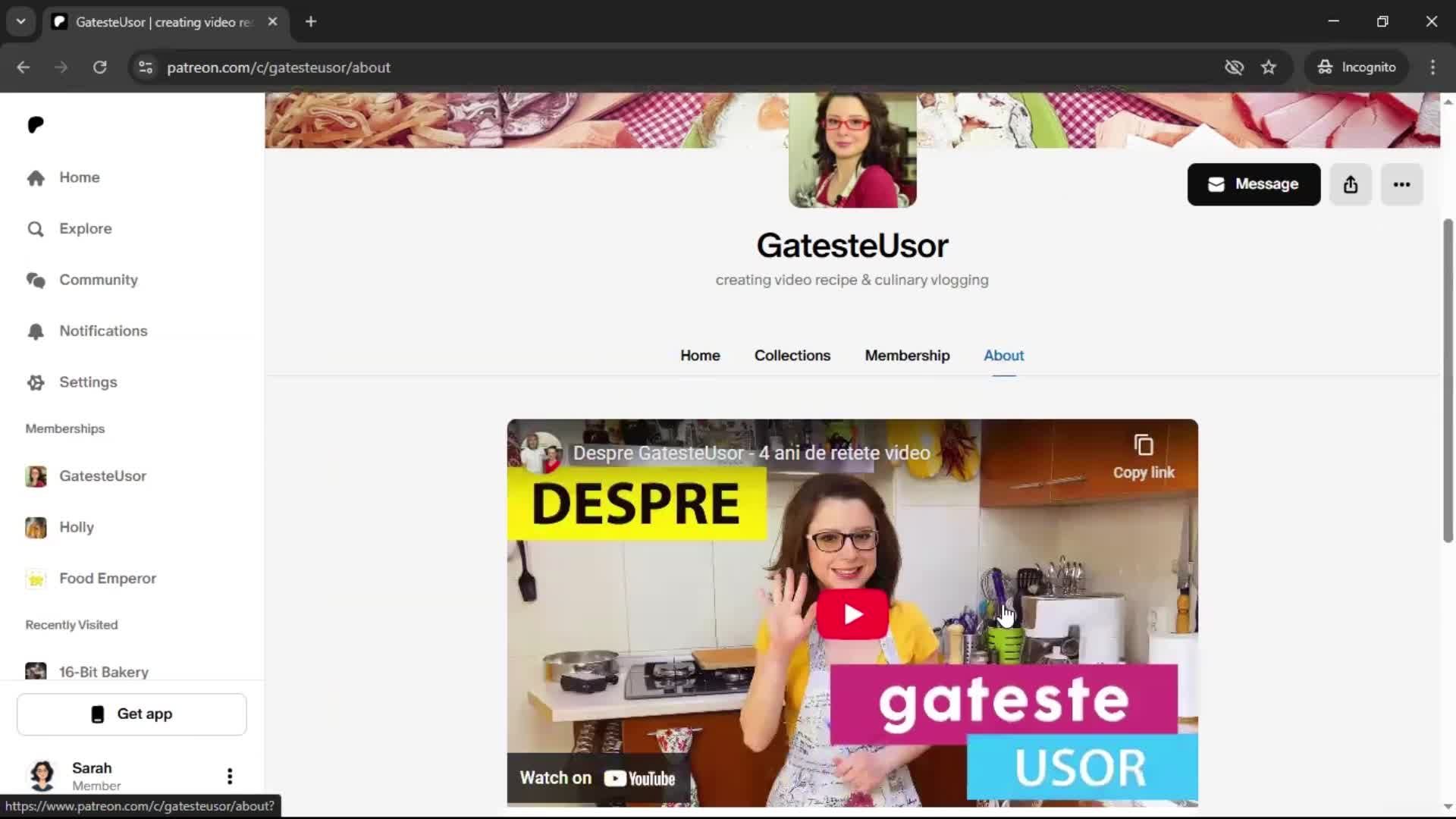 General browsing screenshot