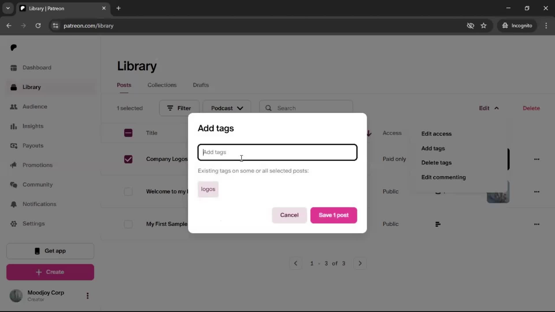 General browsing screenshot