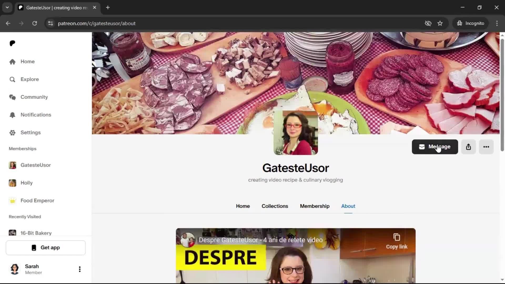 General browsing screenshot