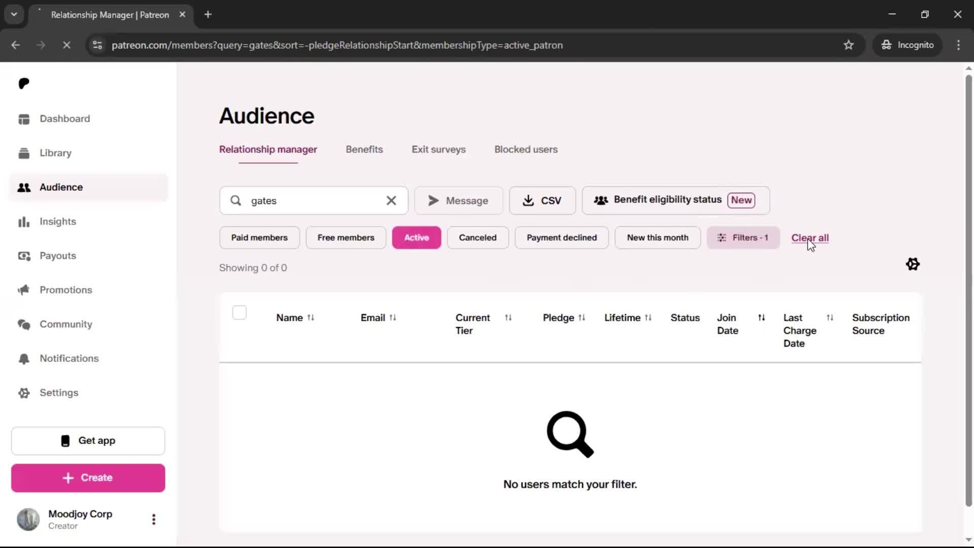 General browsing screenshot