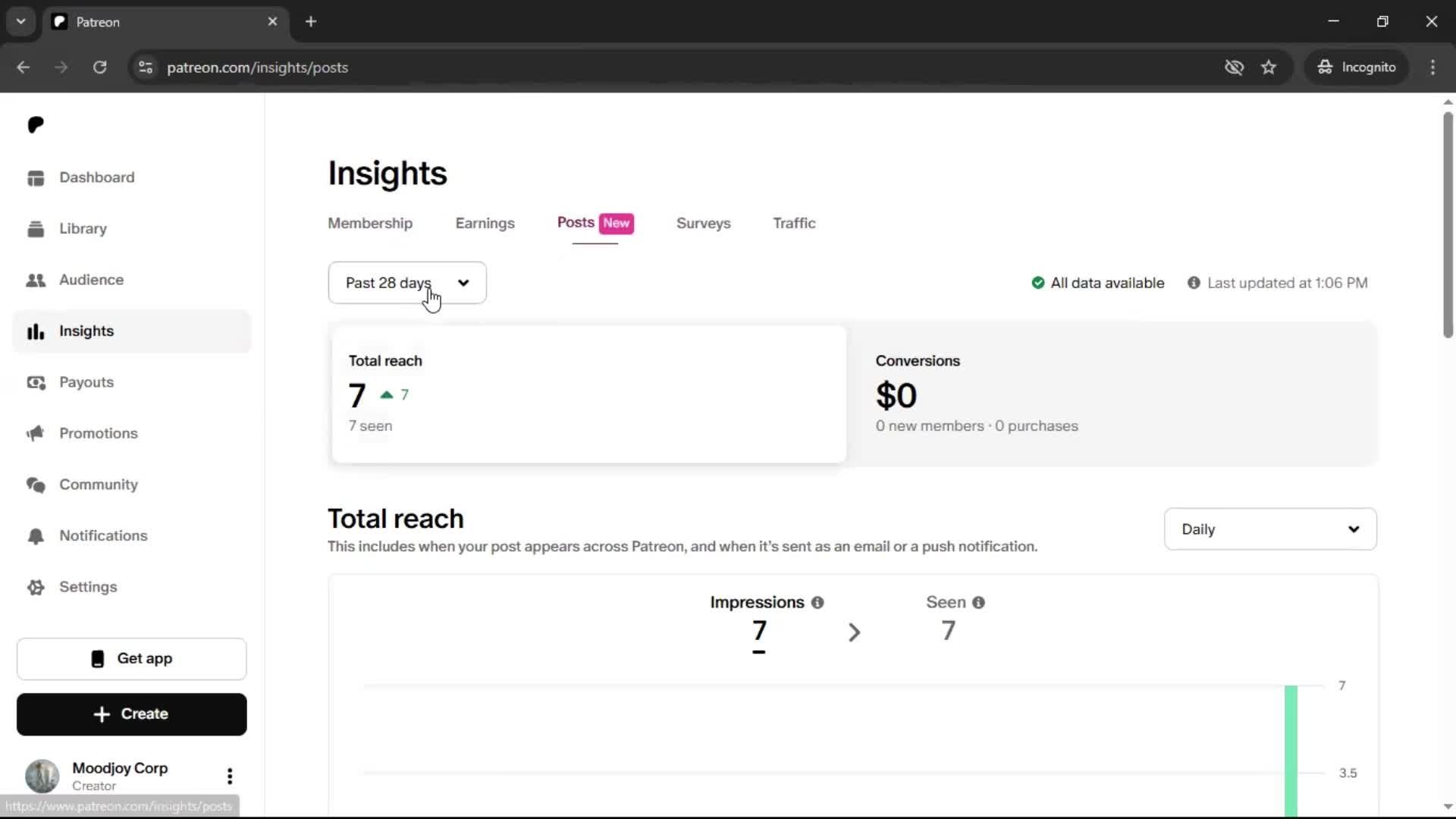 General browsing screenshot