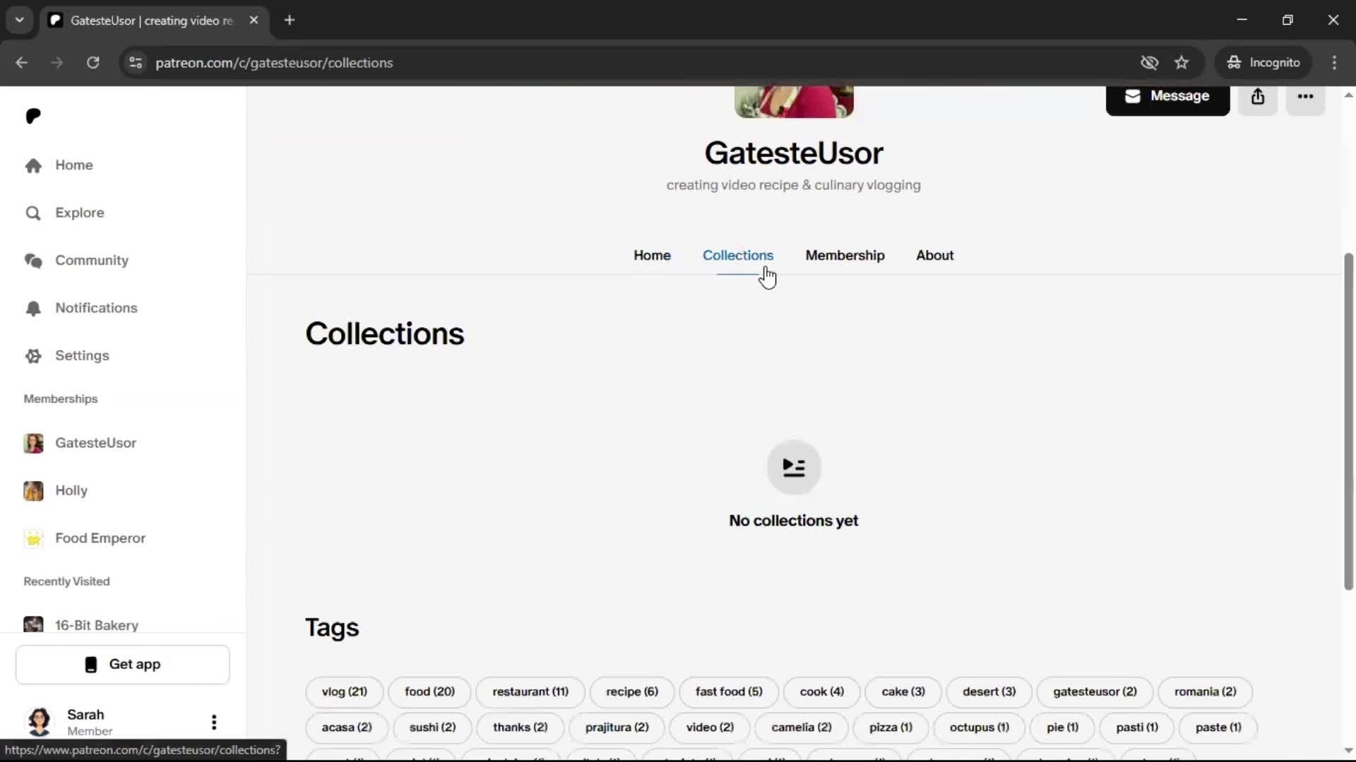 General browsing screenshot