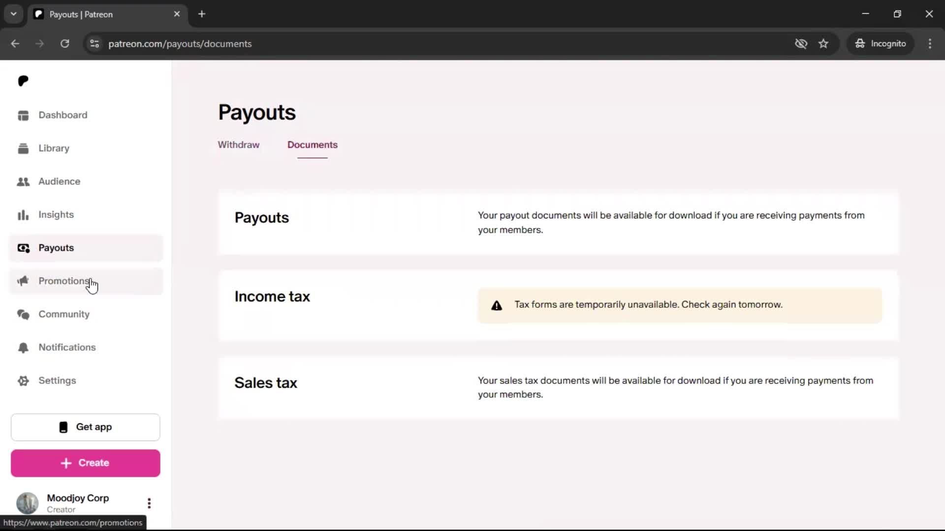 General browsing screenshot