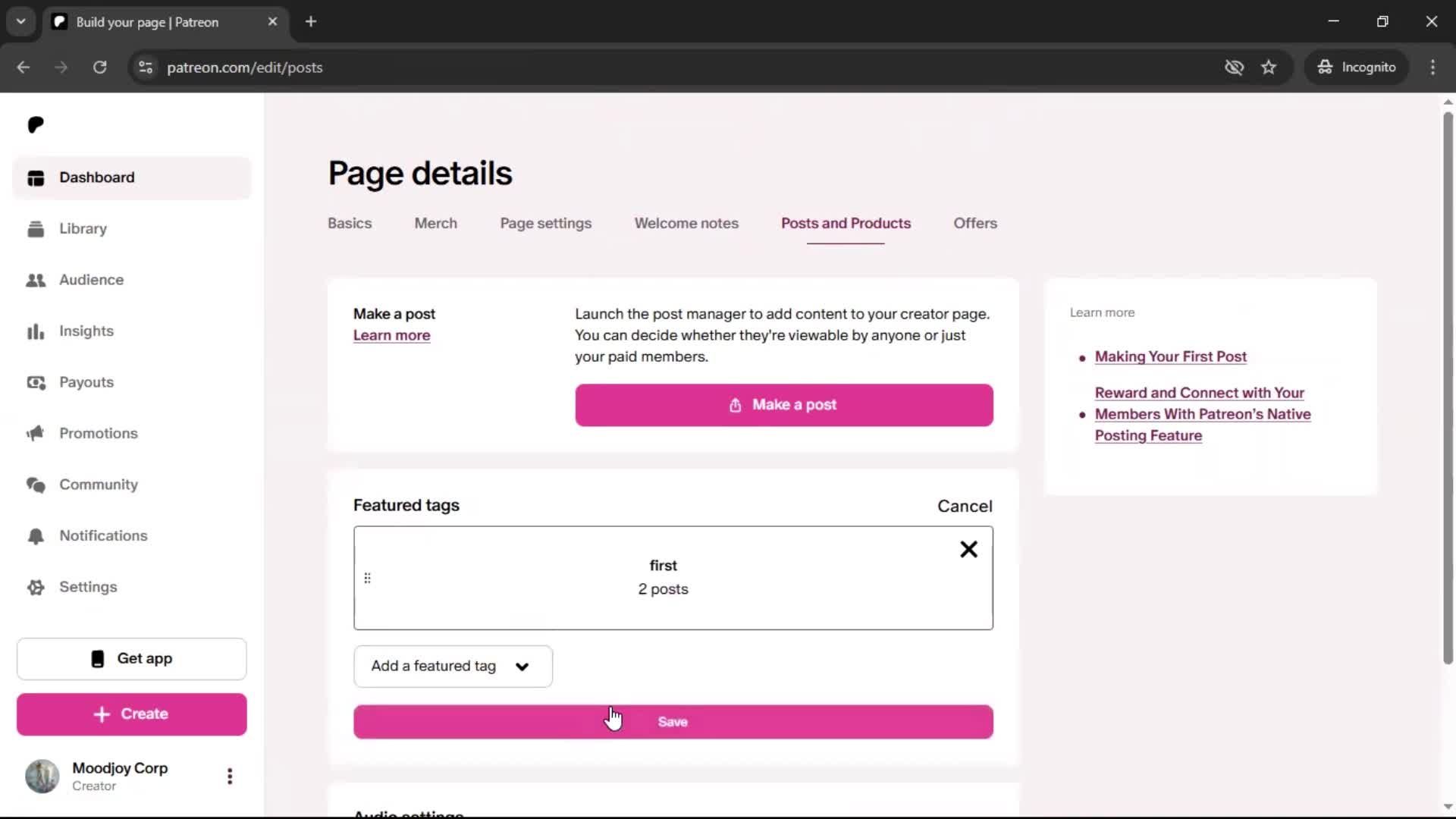 General browsing screenshot