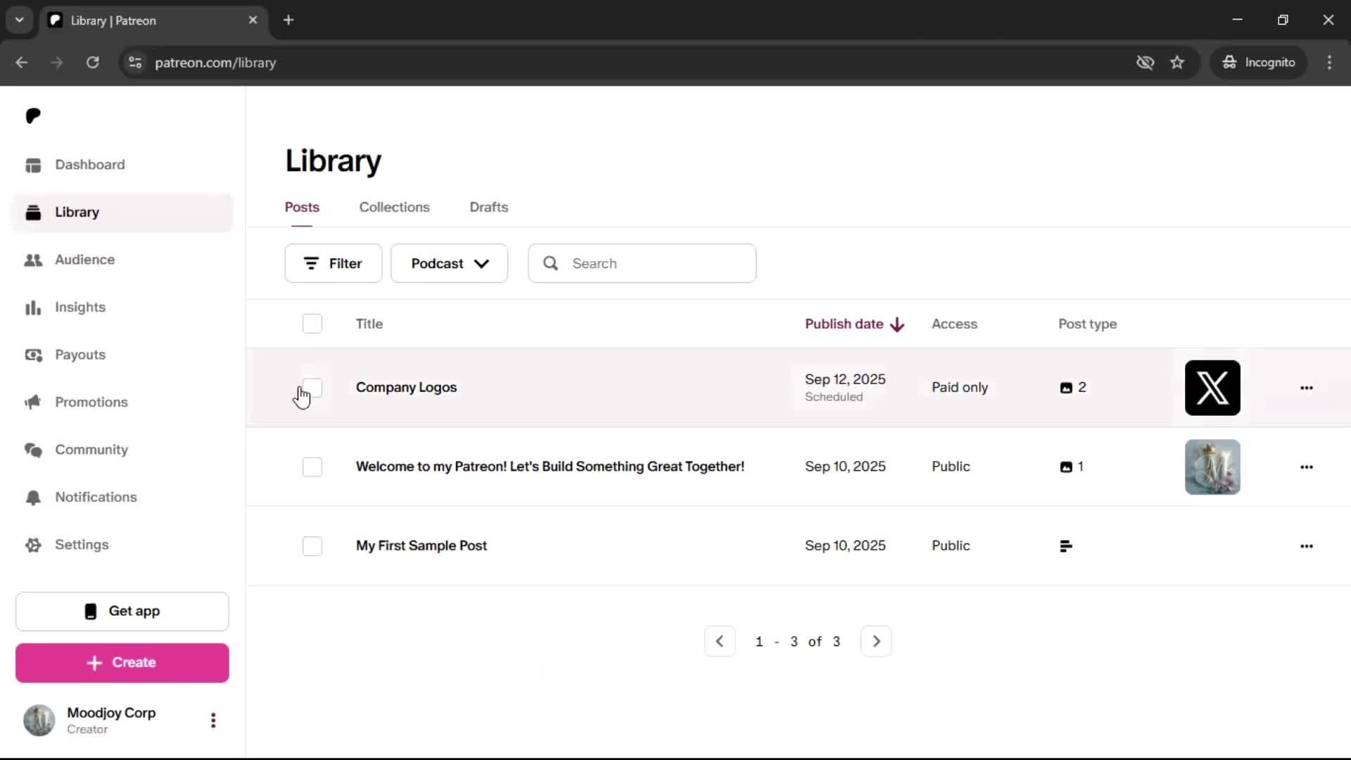 General browsing screenshot