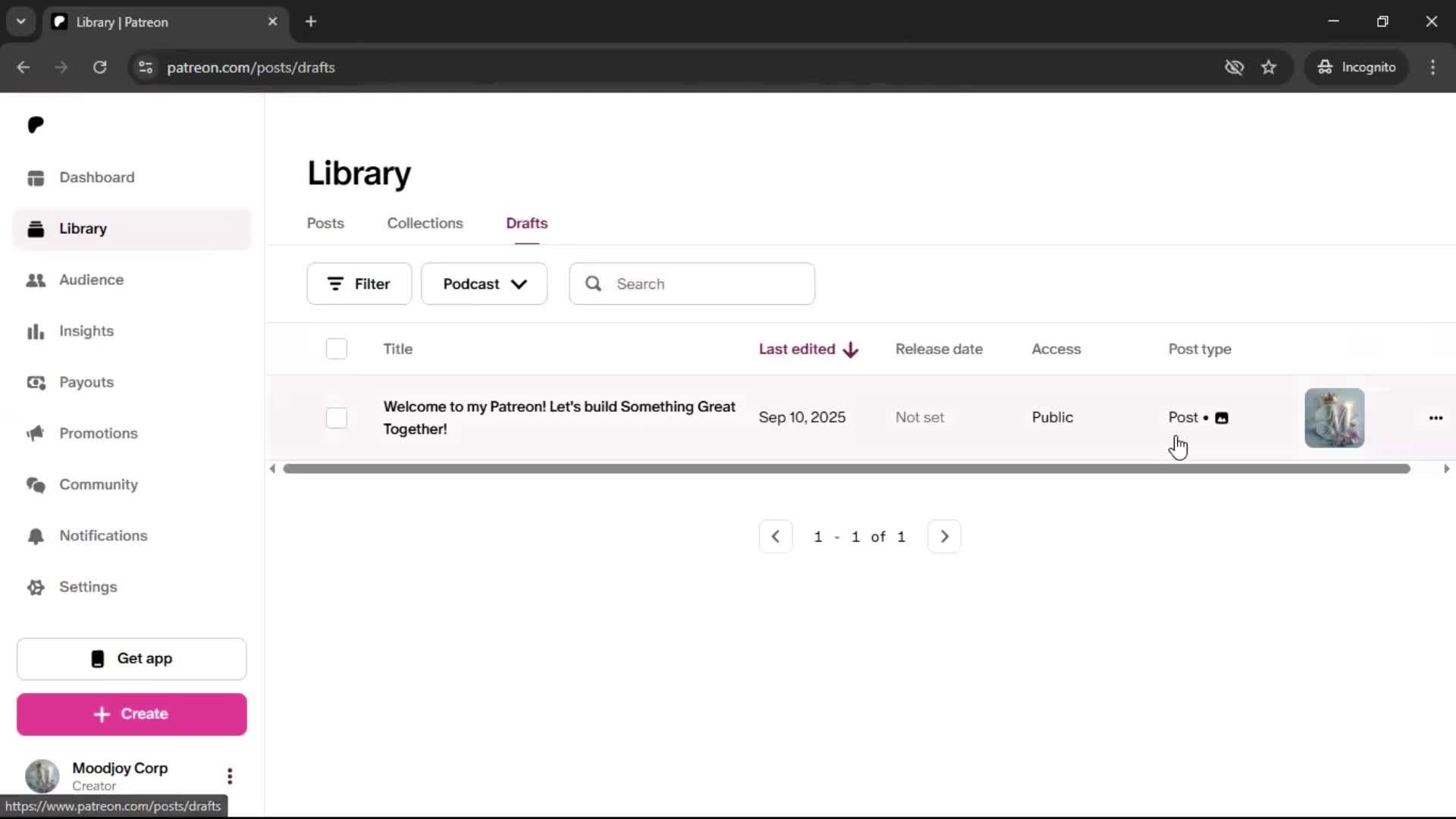 General browsing screenshot