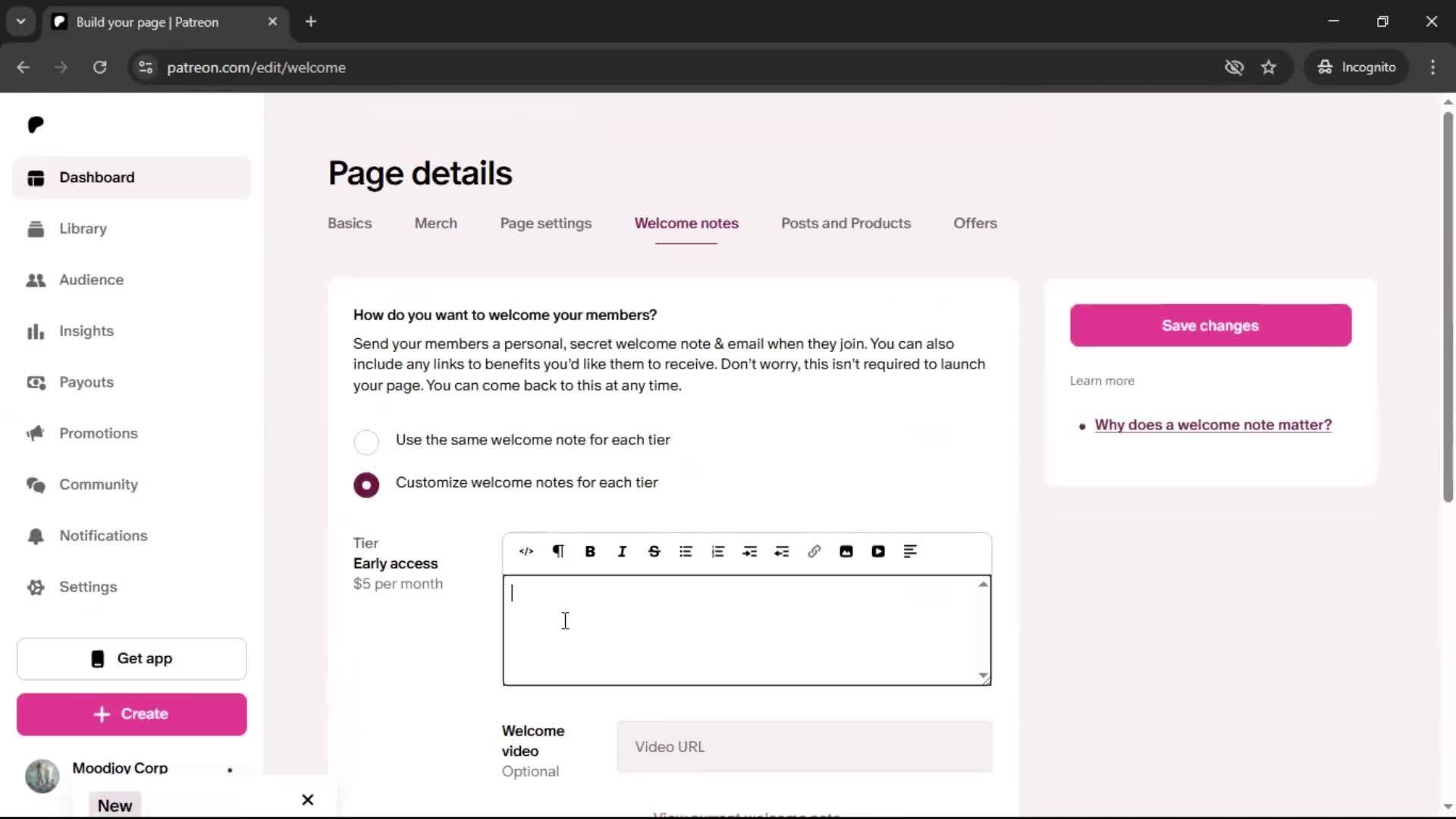 General browsing screenshot