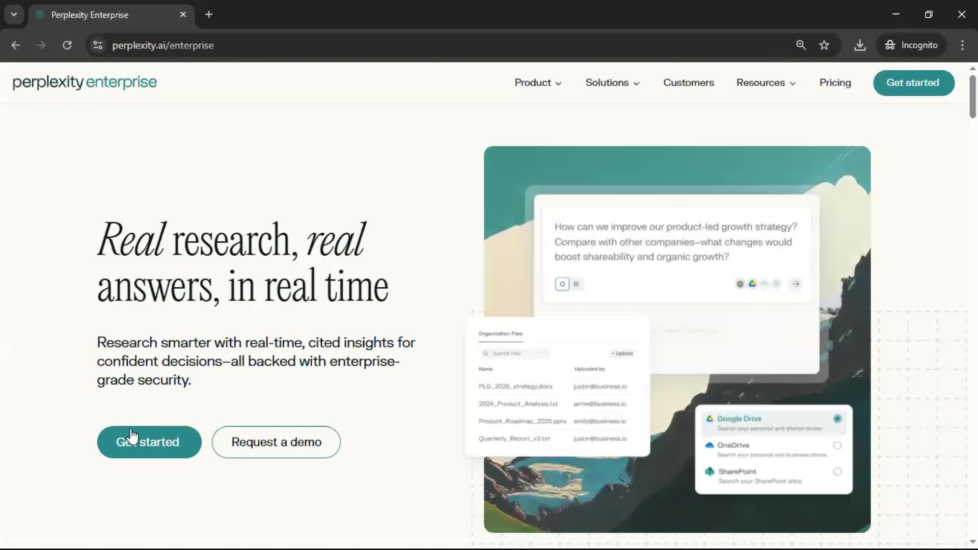 General browsing screenshot