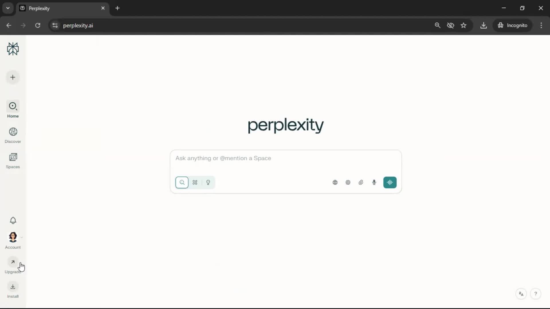 General browsing screenshot