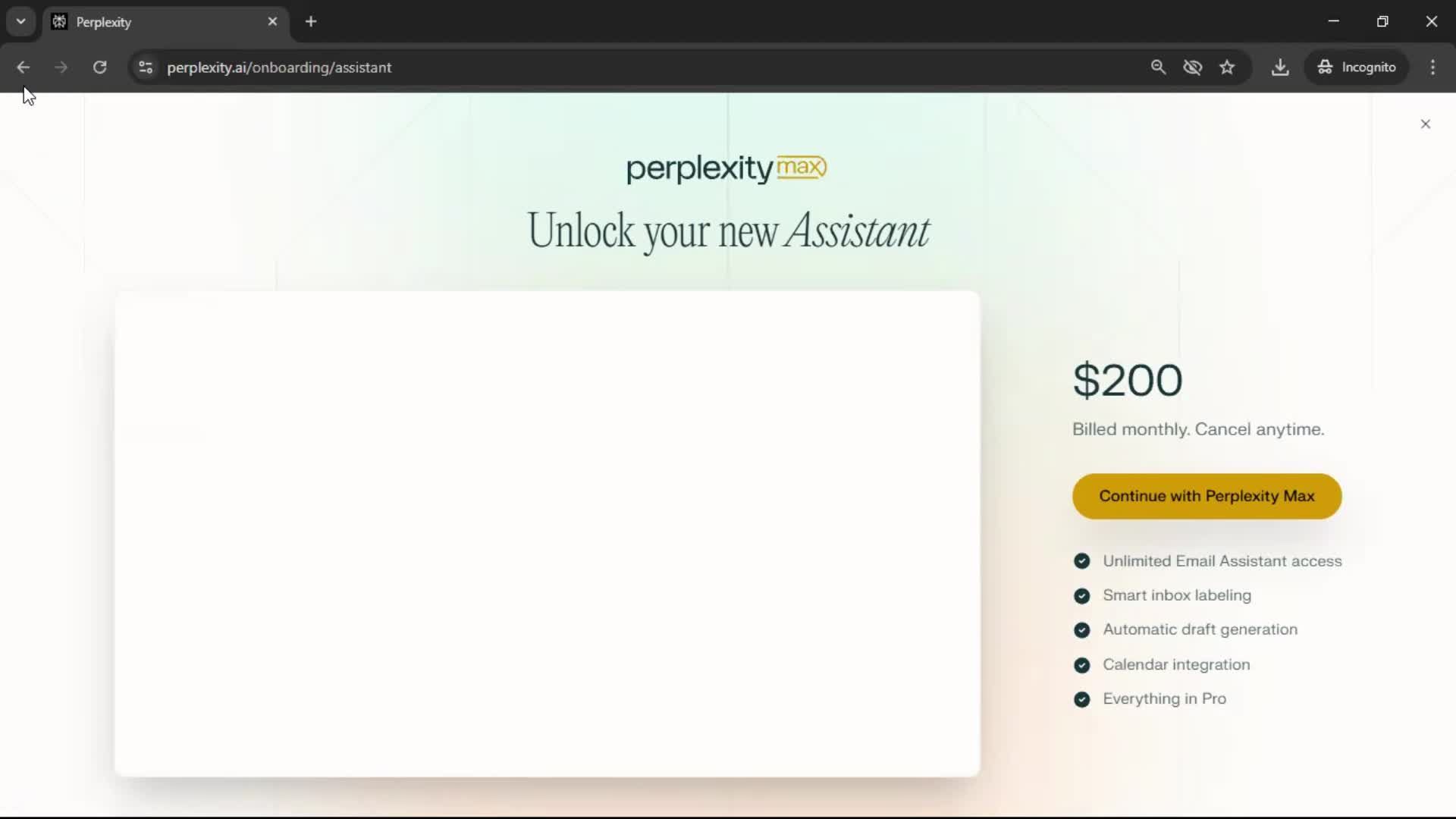 General browsing screenshot