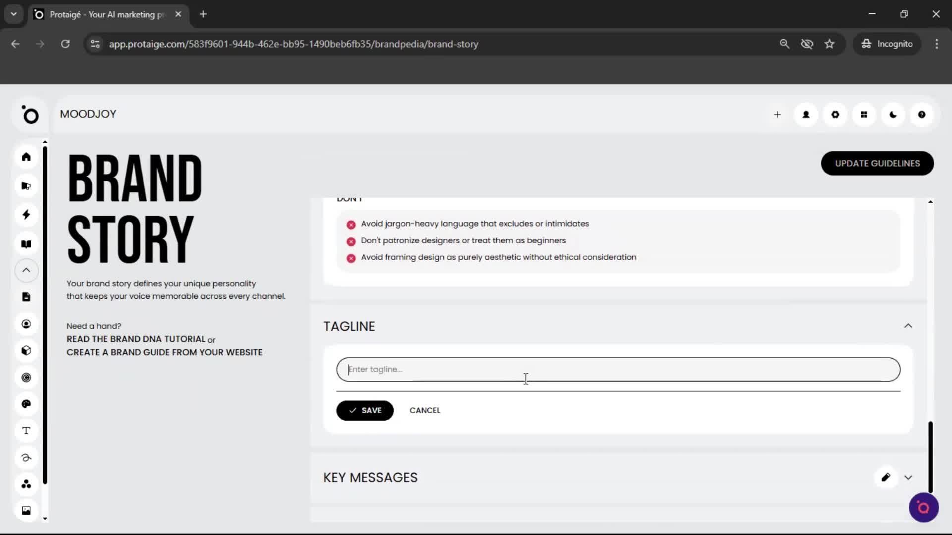 General browsing screenshot