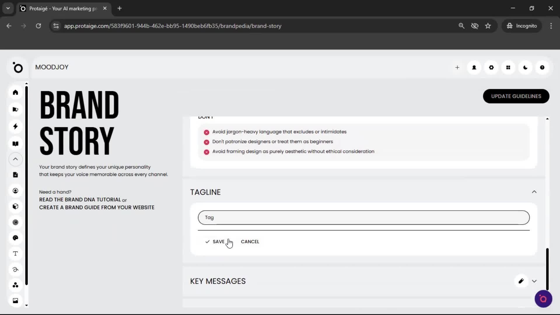 General browsing screenshot