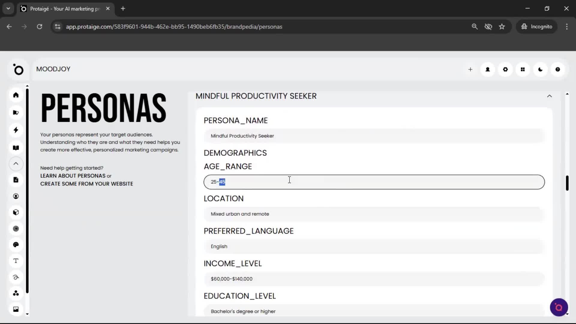 General browsing screenshot