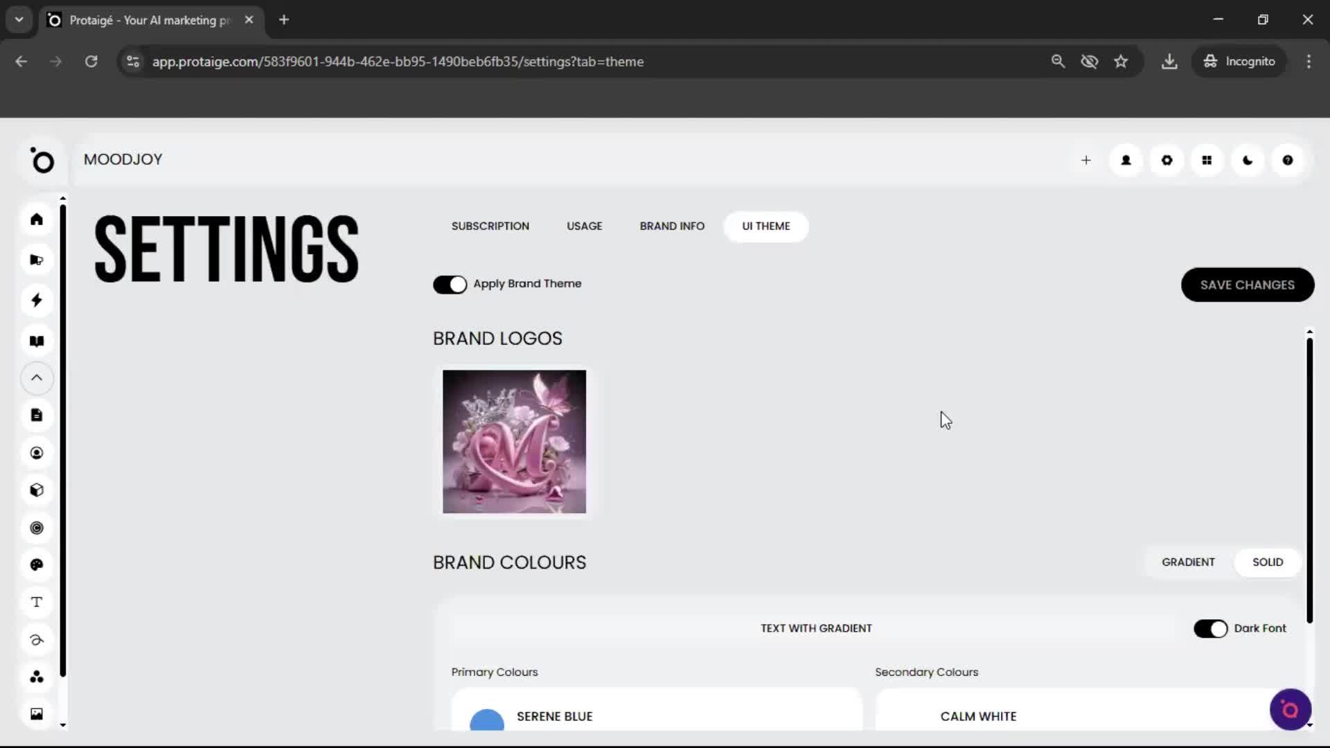 General browsing screenshot