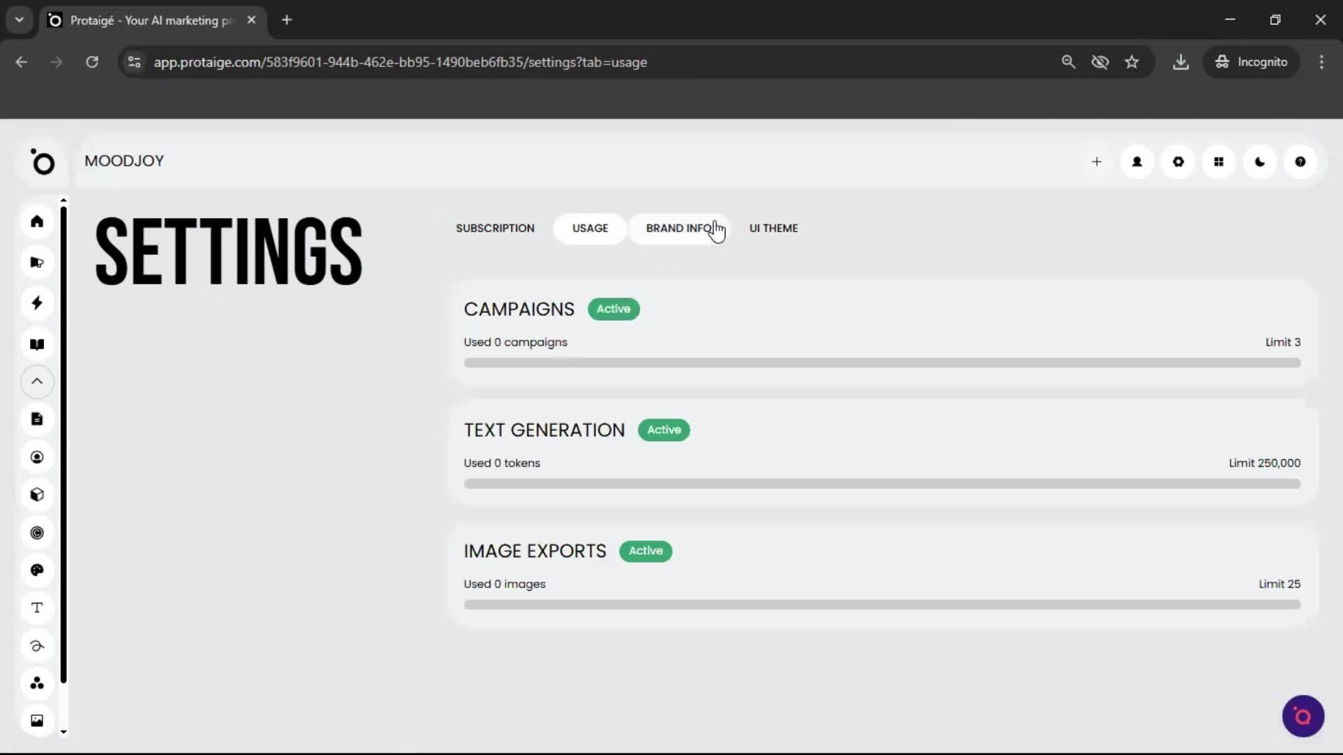General browsing screenshot