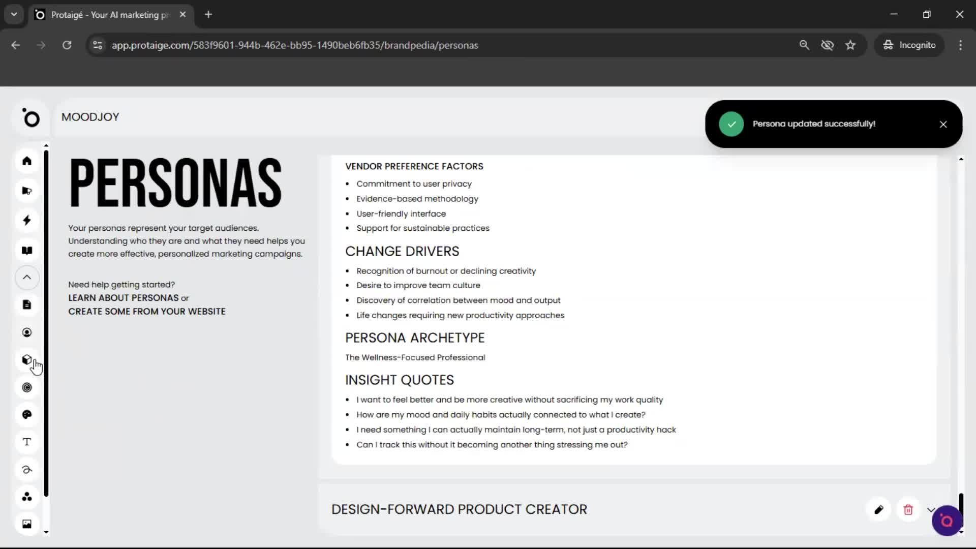 General browsing screenshot