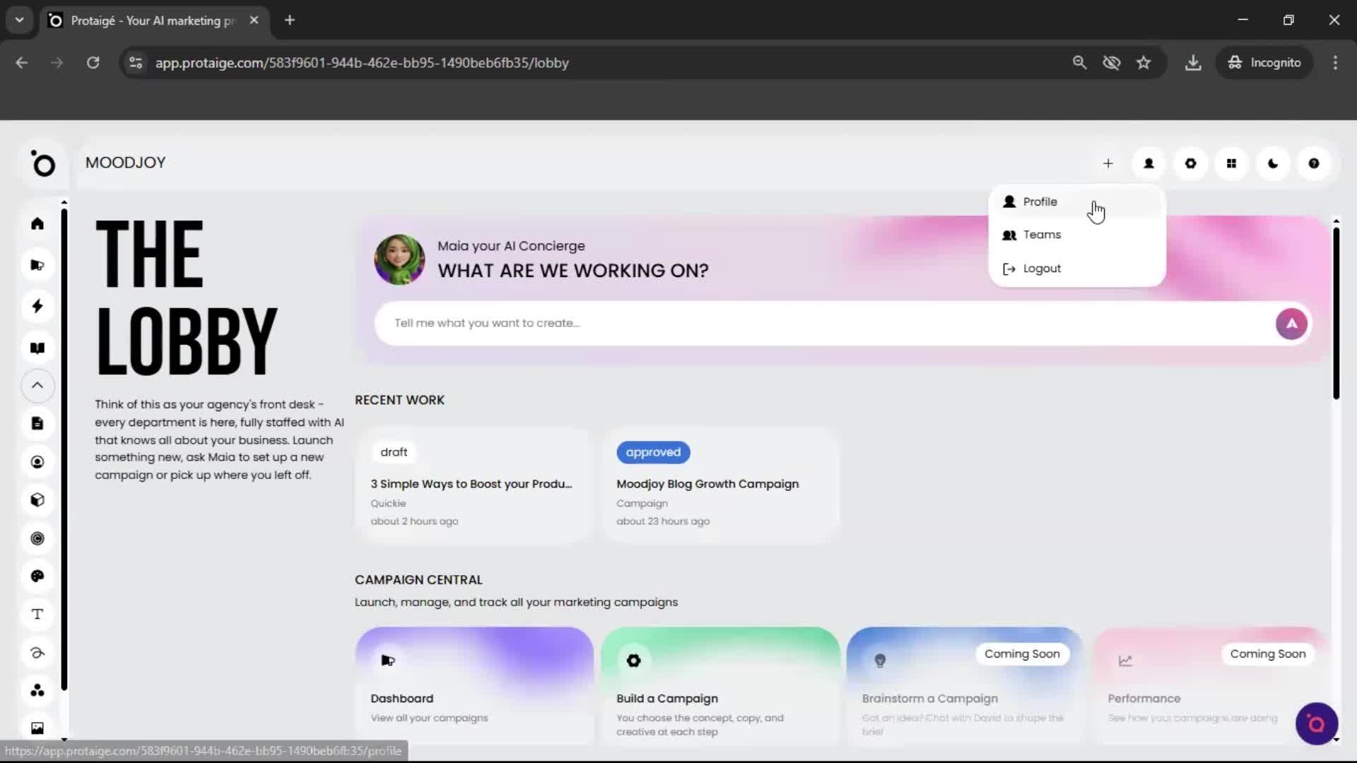 General browsing screenshot