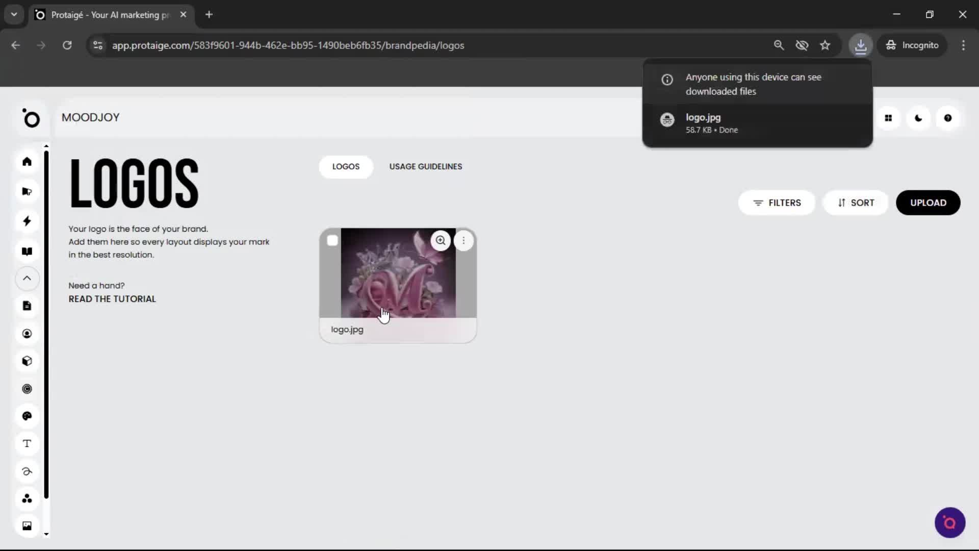General browsing screenshot