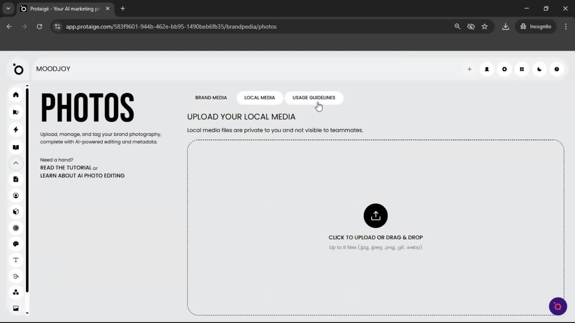 General browsing screenshot