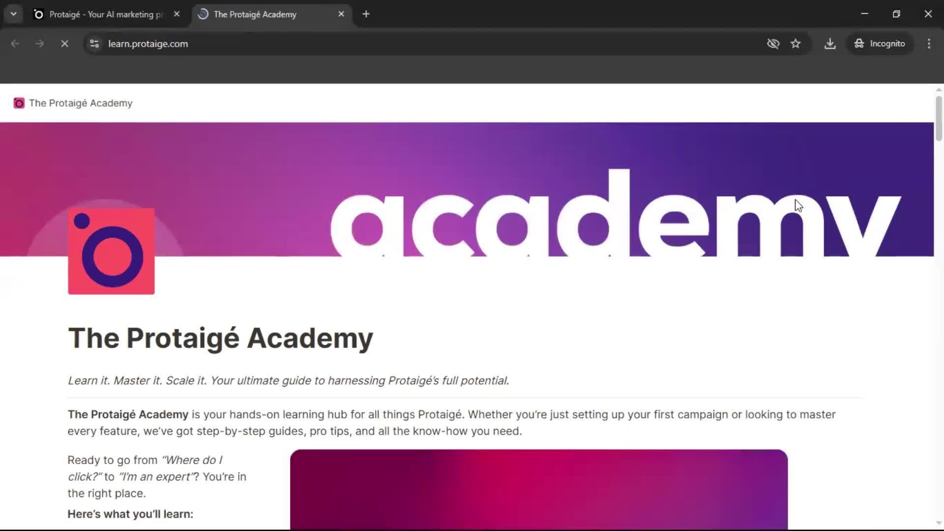 General browsing screenshot