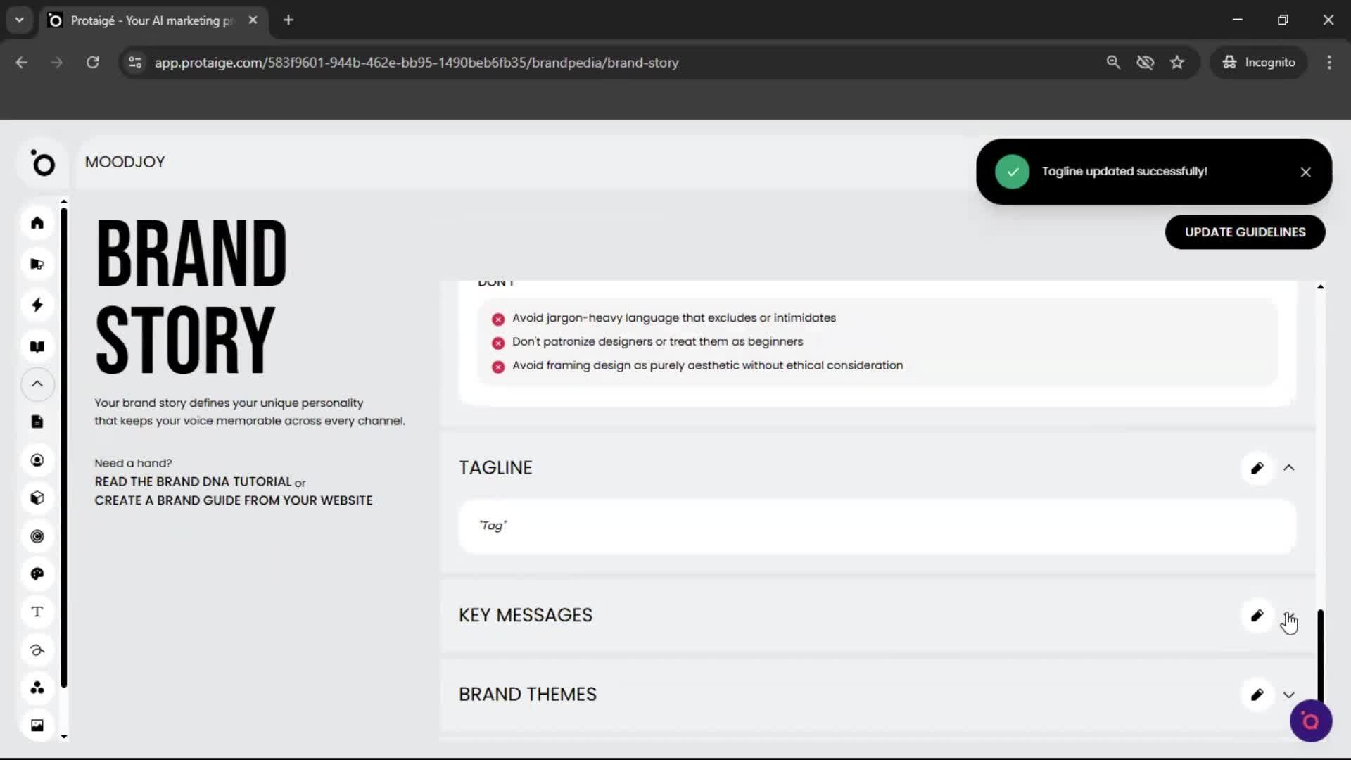 General browsing screenshot