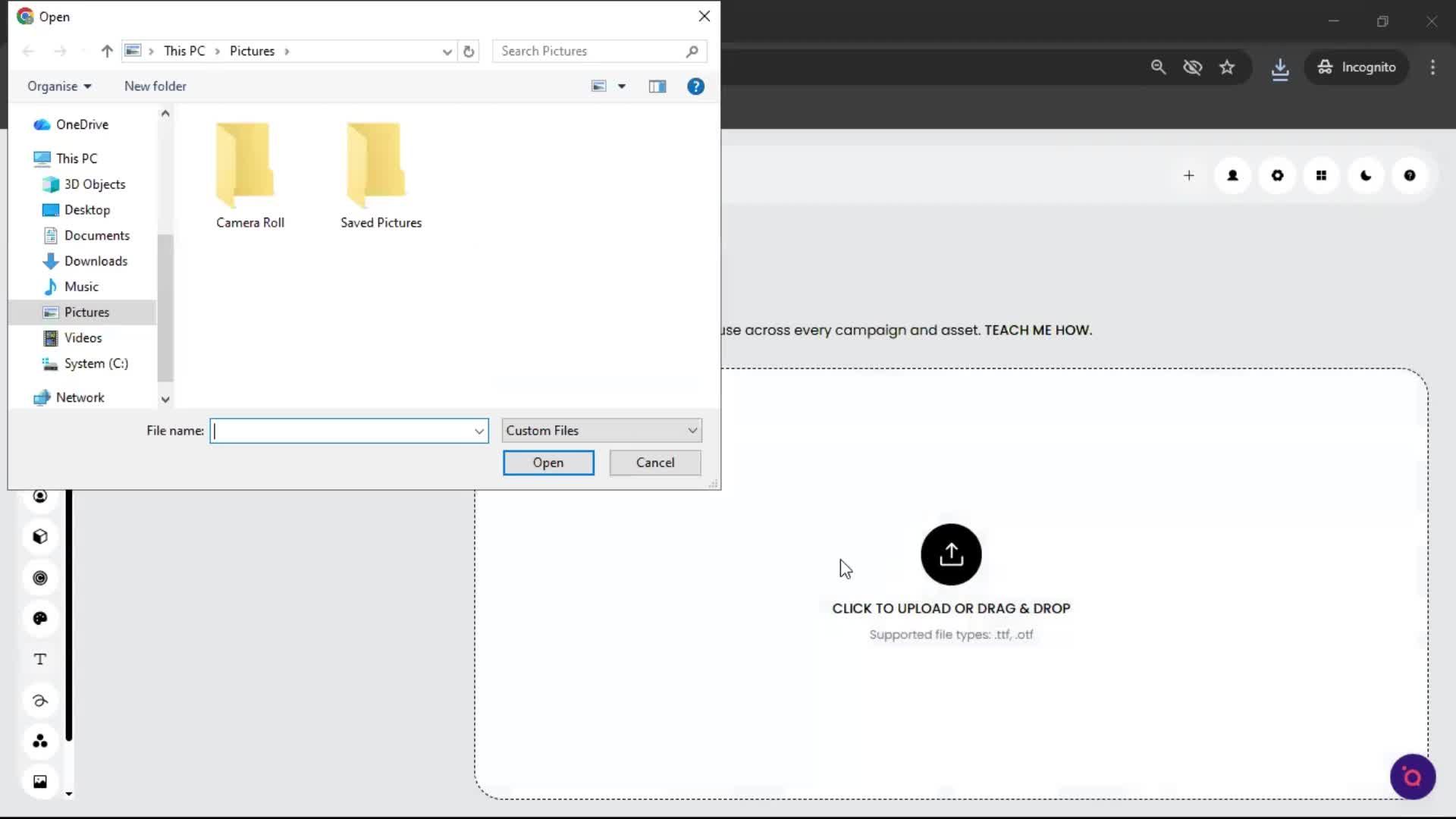 General browsing screenshot
