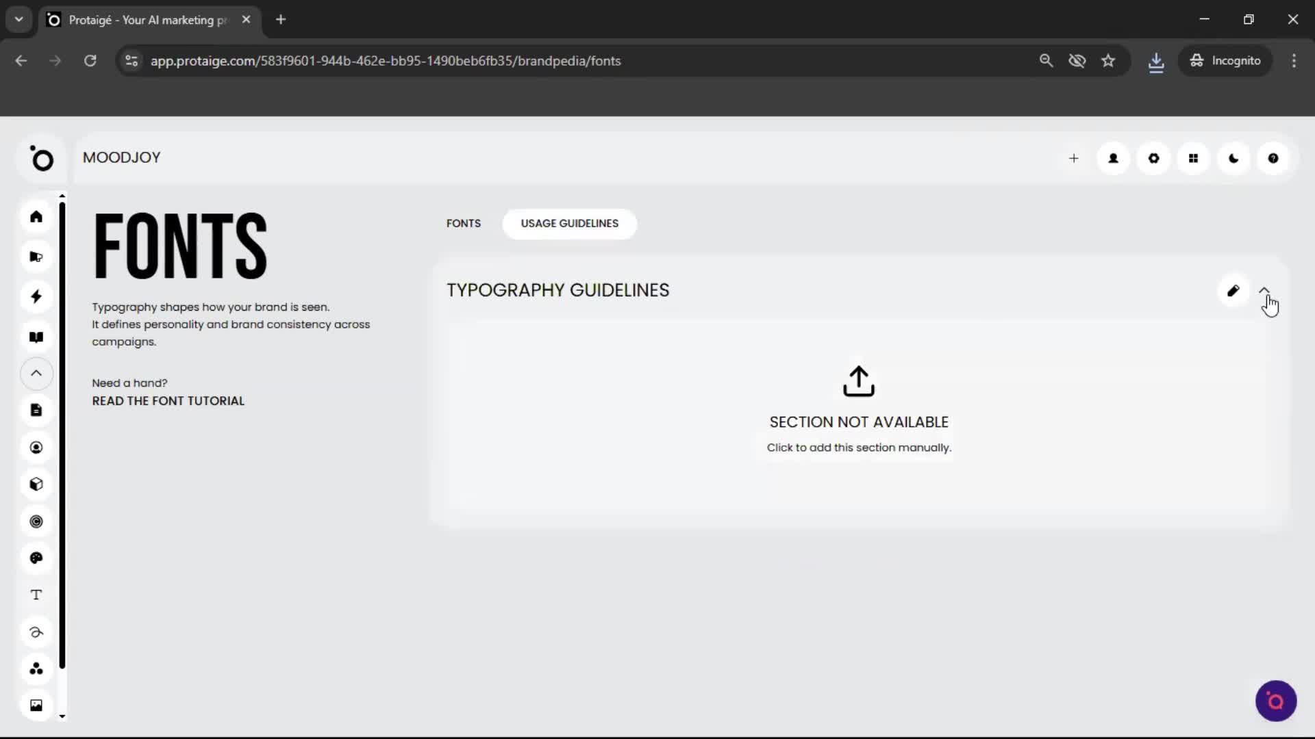 General browsing screenshot