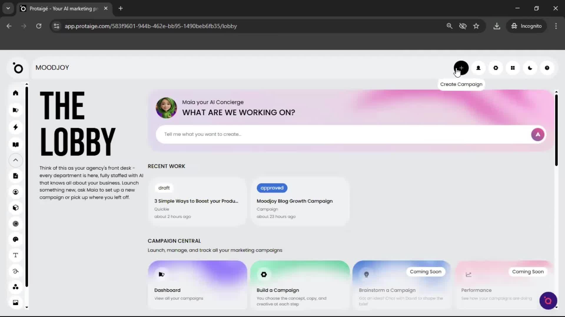 General browsing screenshot