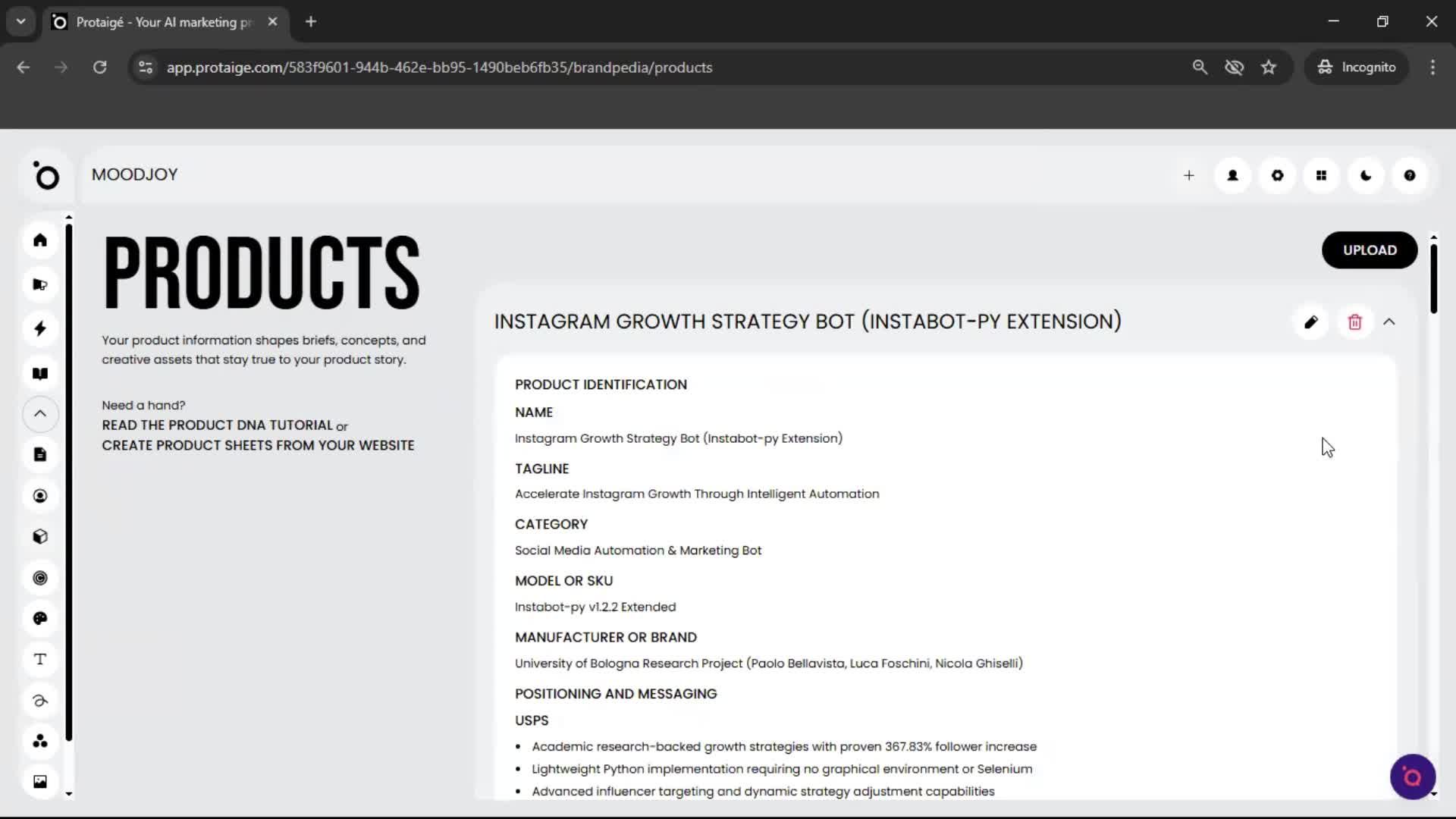 General browsing screenshot