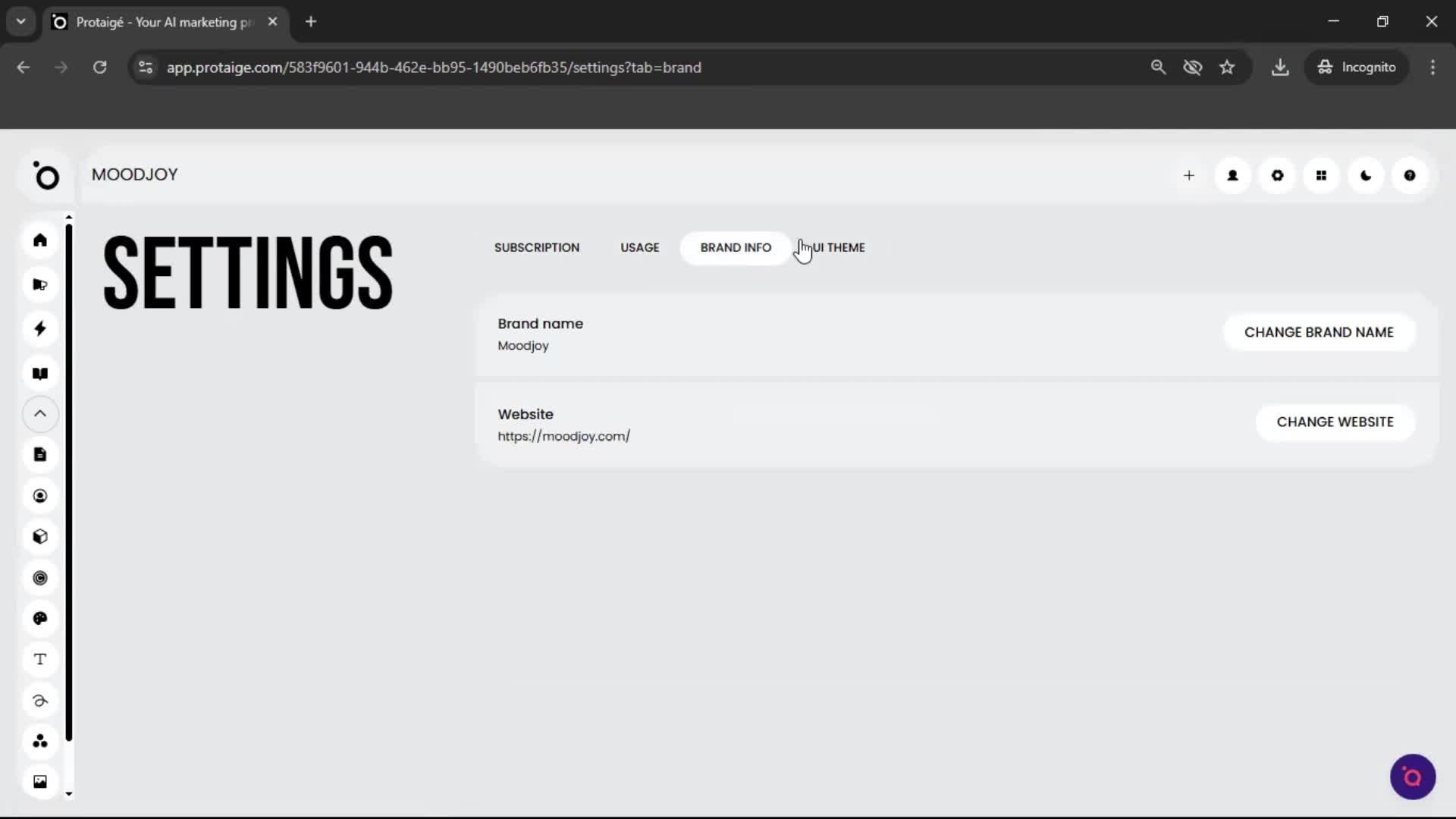General browsing screenshot
