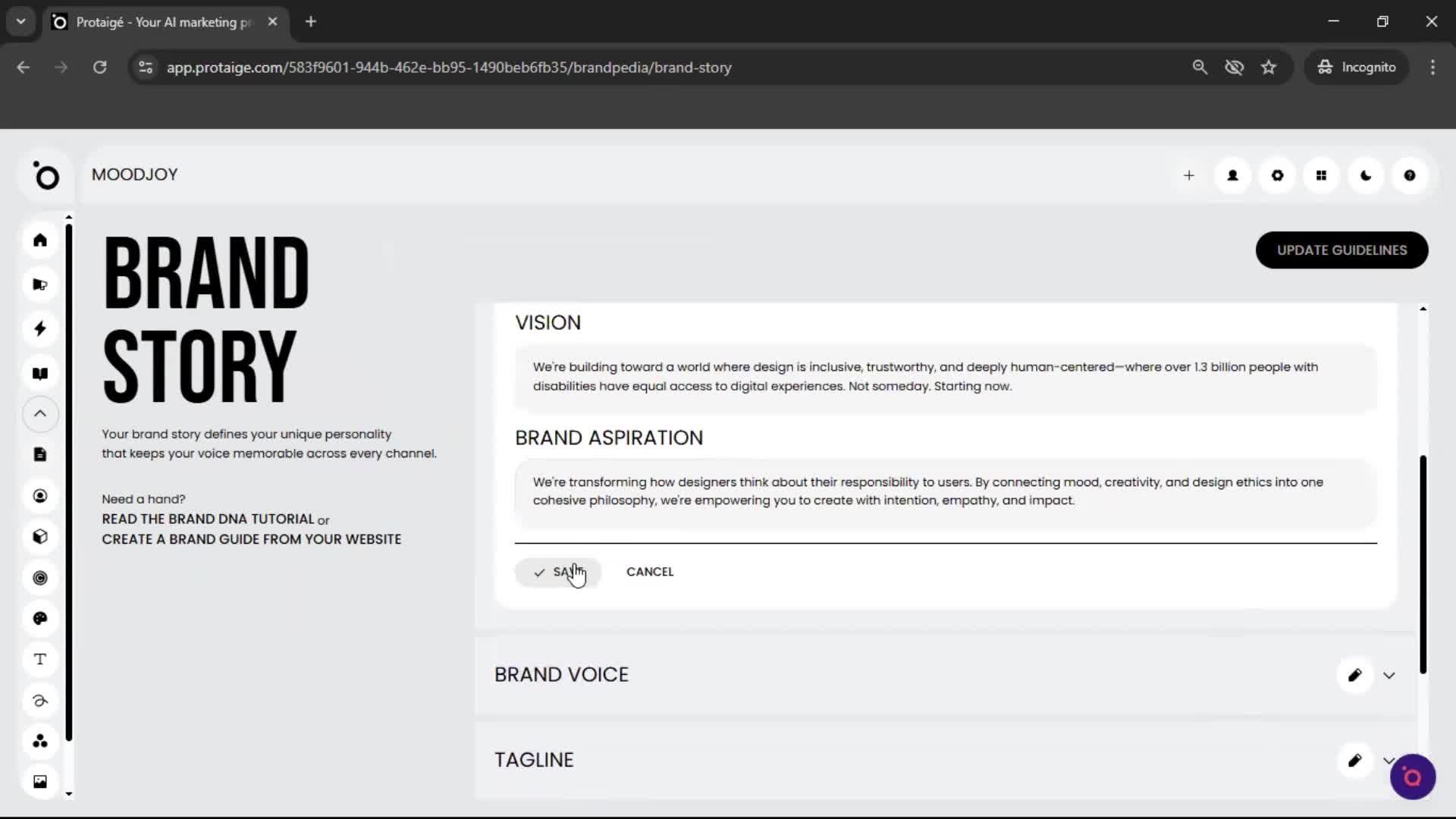 General browsing screenshot